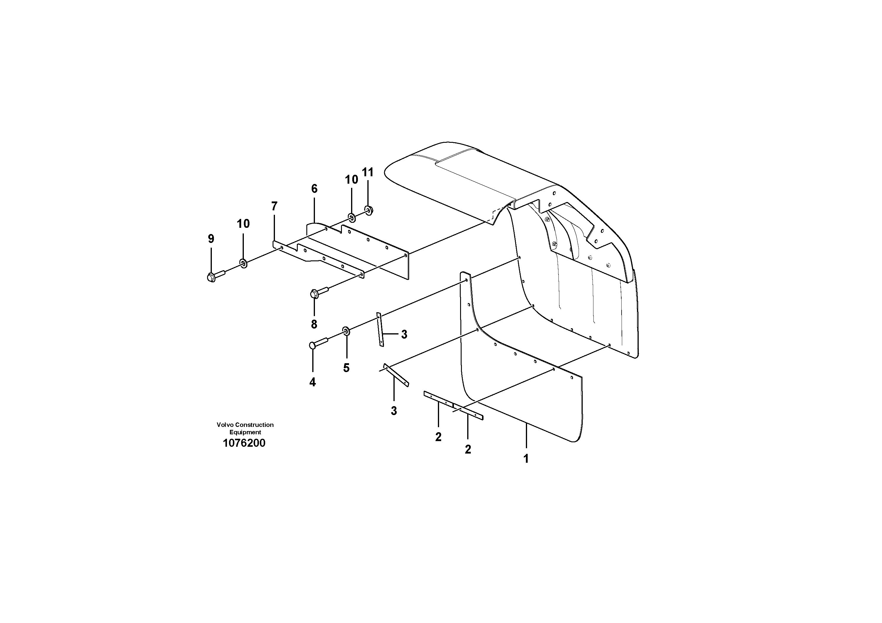 Washer VOE60114336 VOLVO