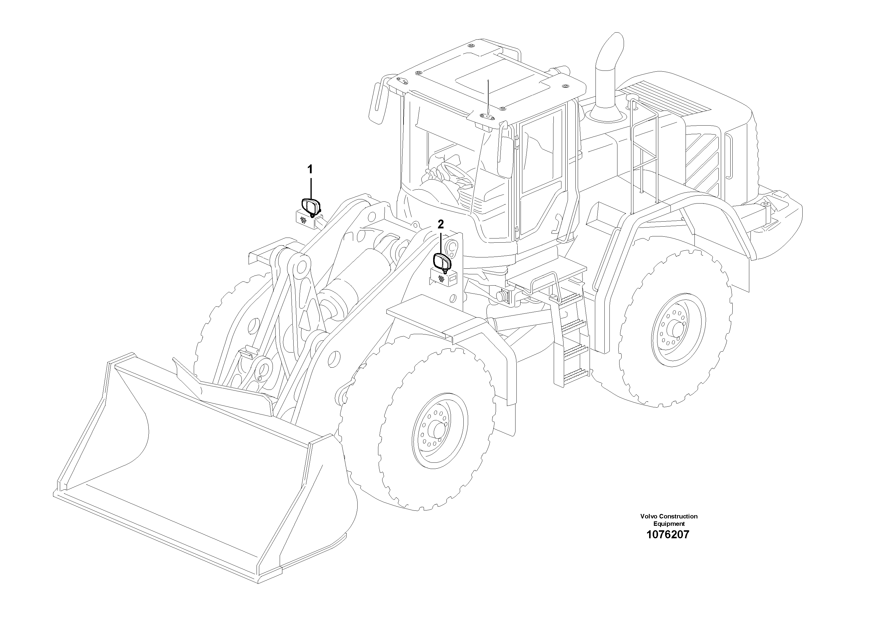 Thrust ring VOE17405000 VOLVO