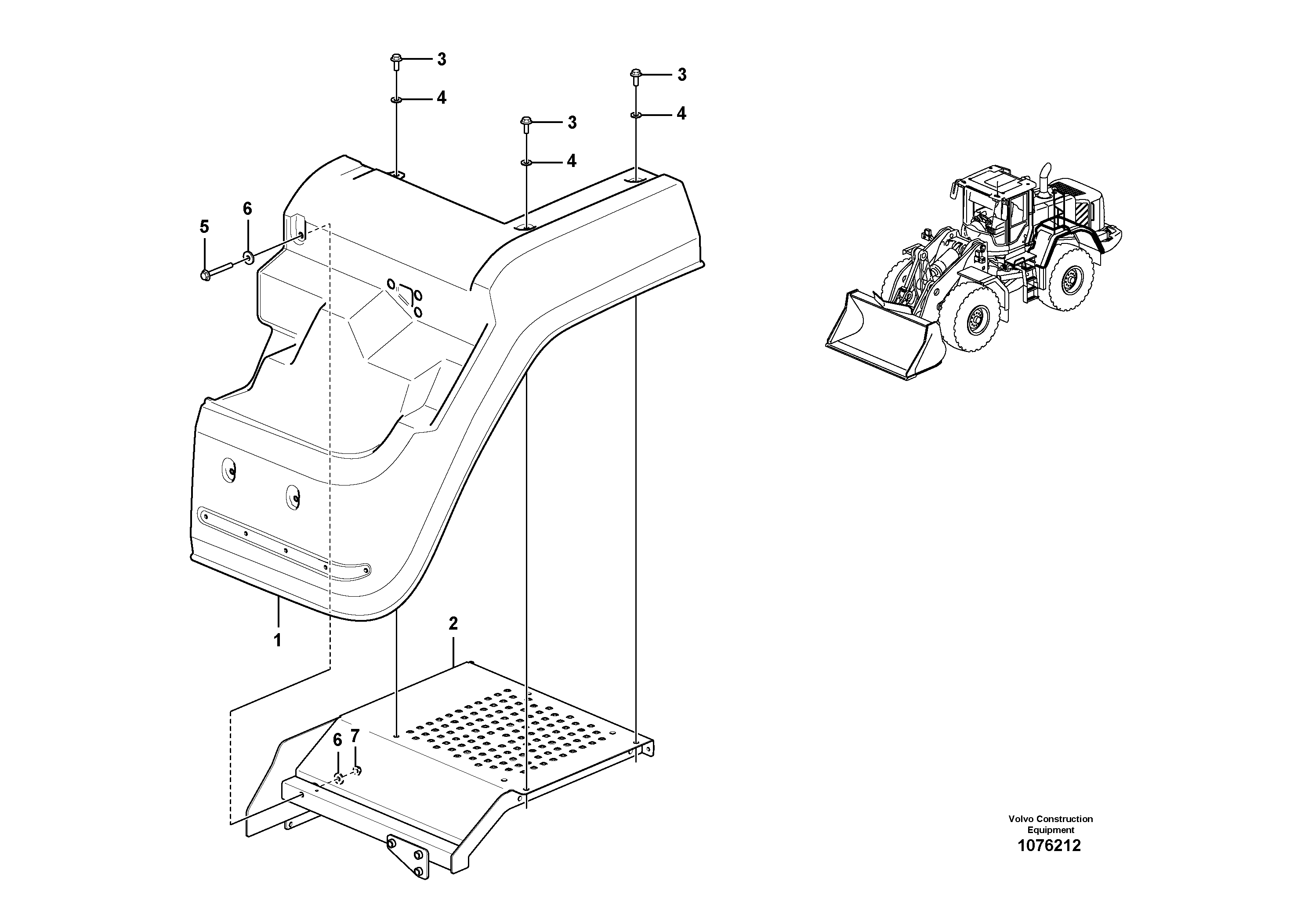 Platform VOE16871508 VOLVO