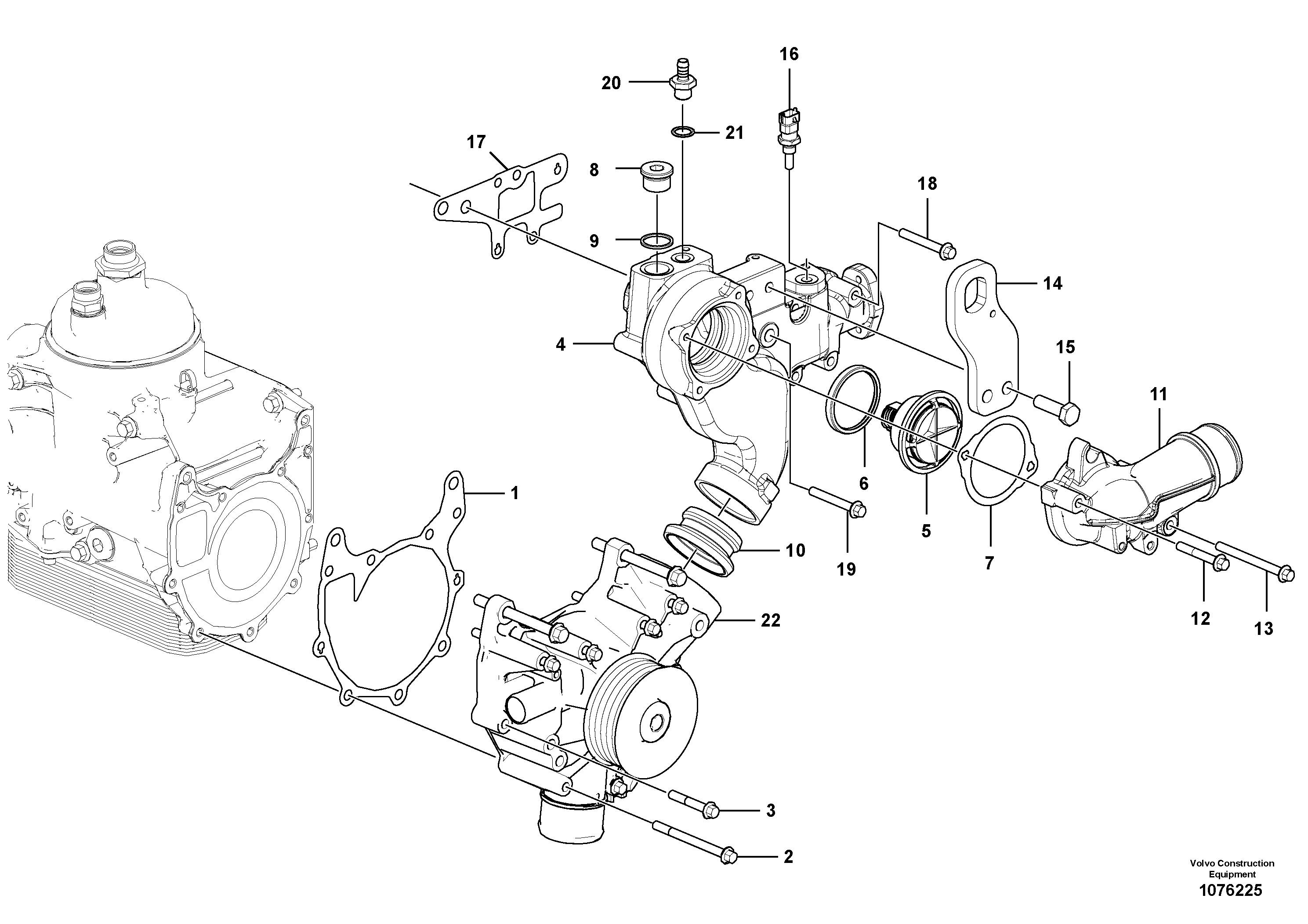 Oil Bath Filter VOE21724267 VOLVO