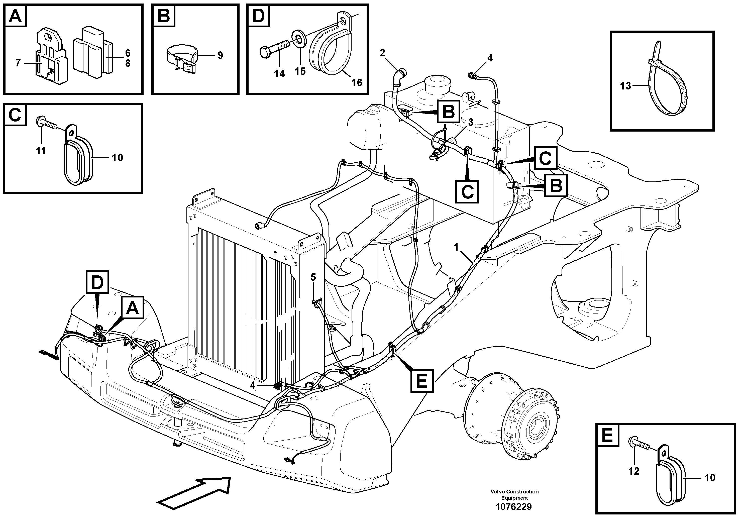 Support Leg VOE16026159 VOLVO