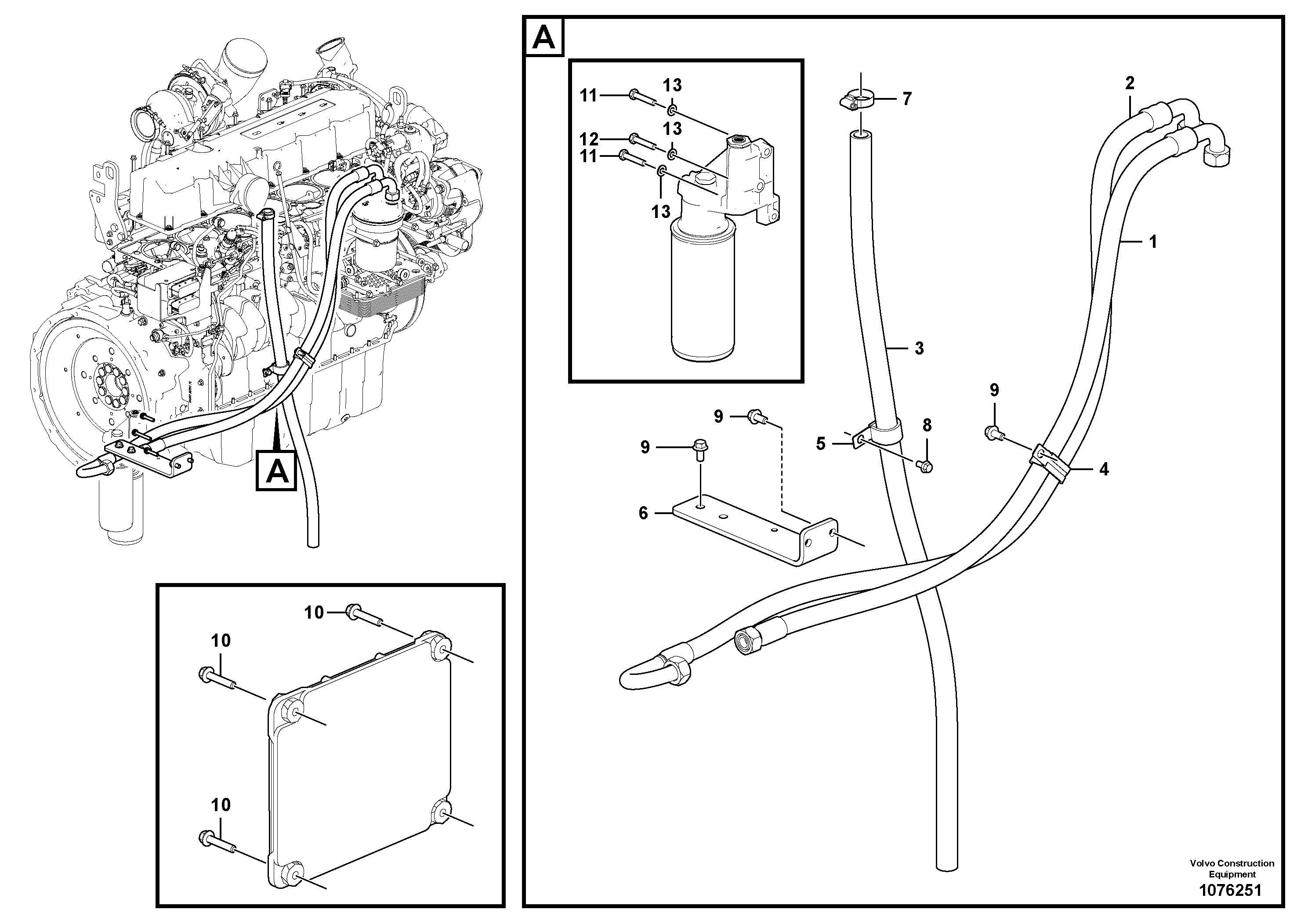 Seat frame VOE14667020 VOLVO