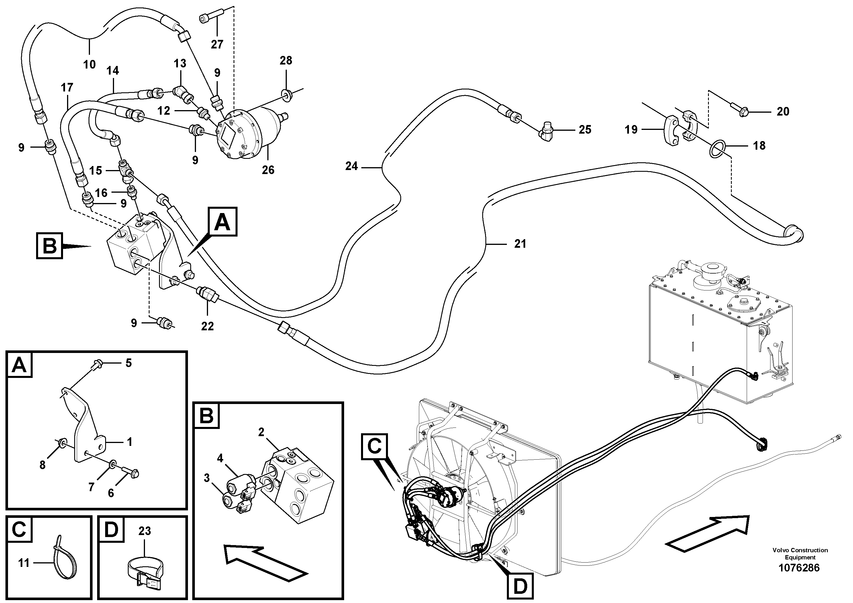 Seat frame VOE15163397 VOLVO