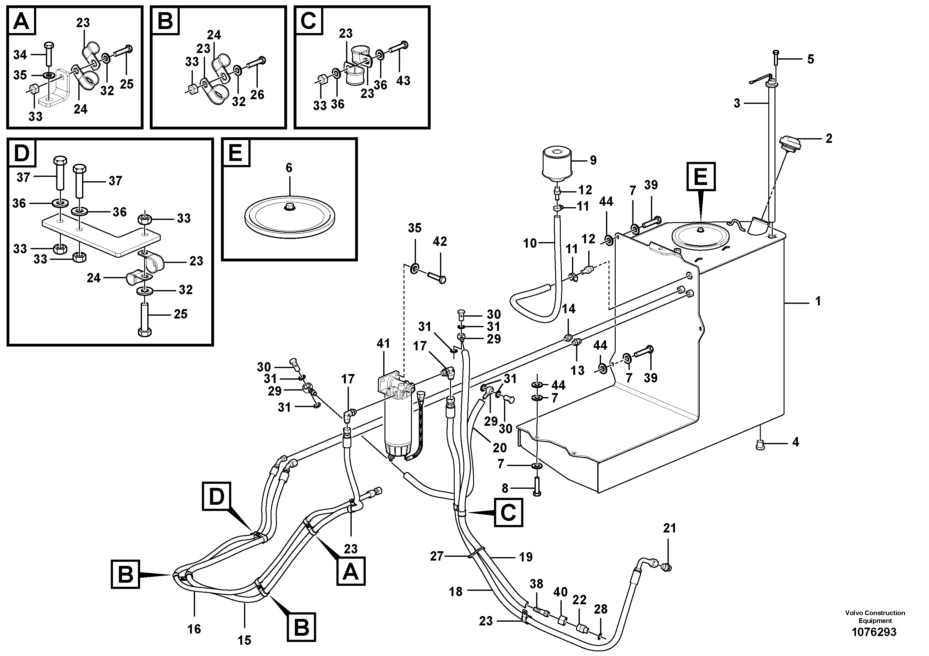 Timing gear casing VOE12766530 VOLVO
