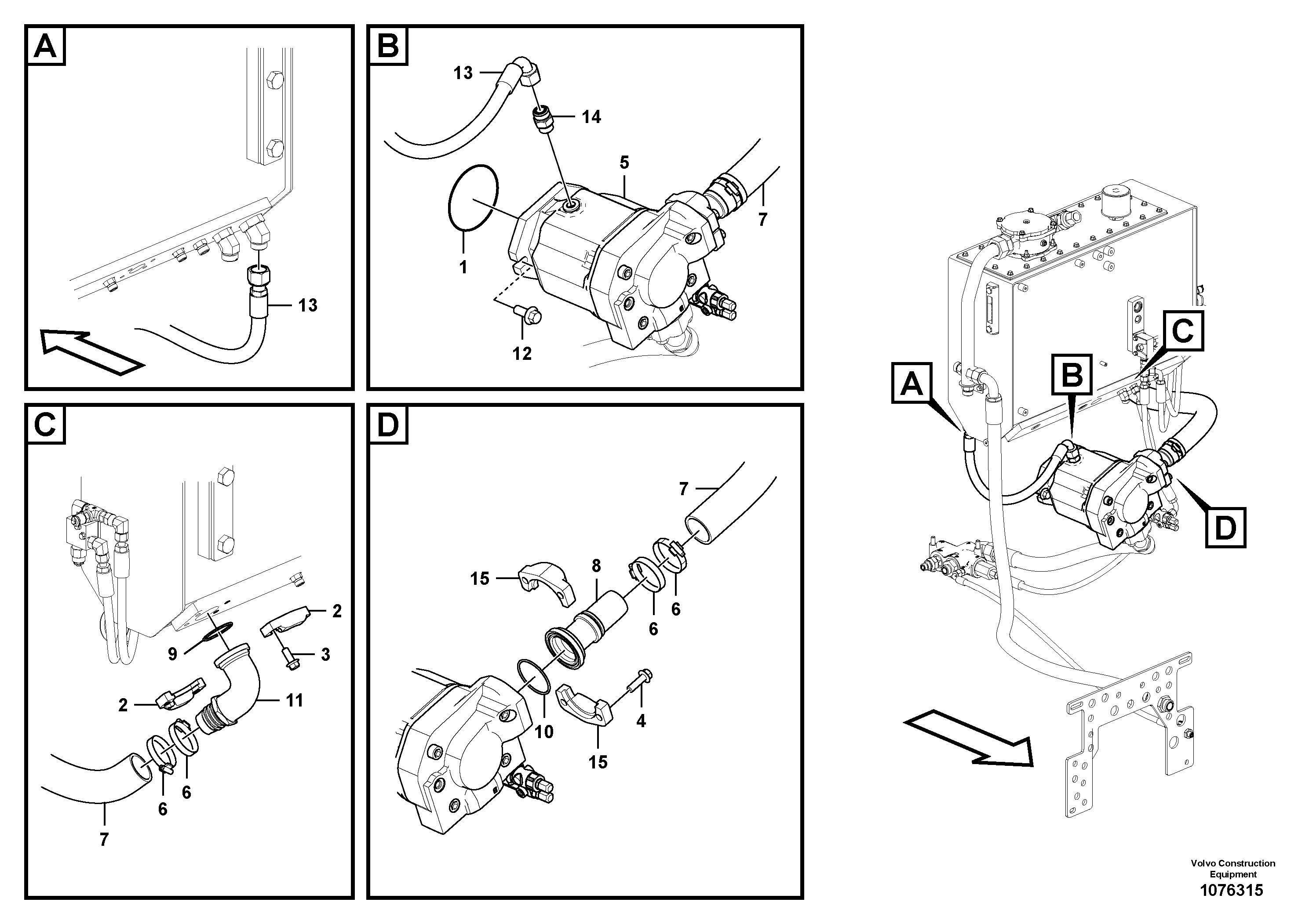 Hydraulic Valve VOE17201350 VOLVO
