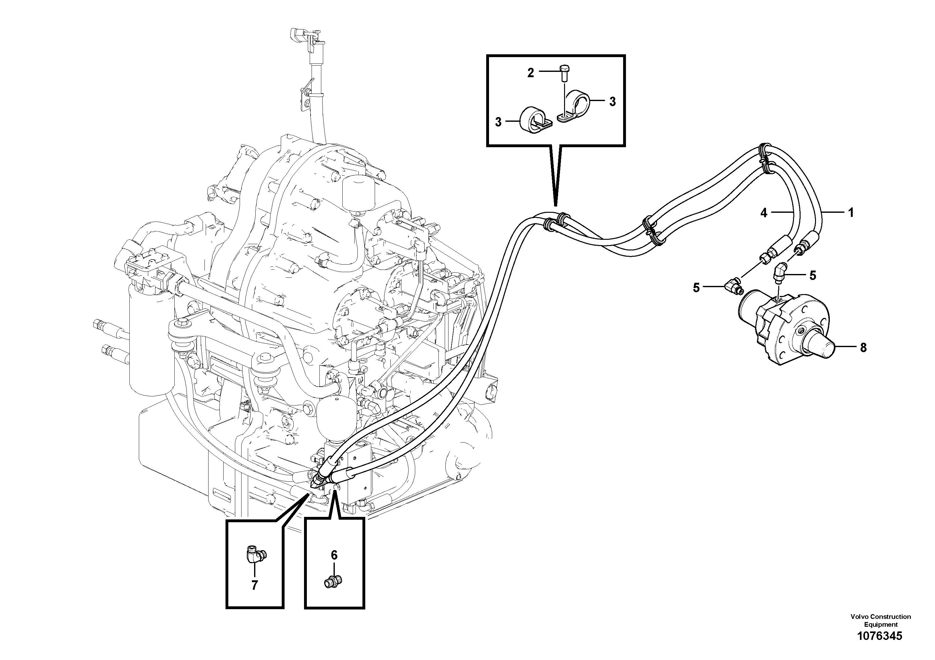 Elbow Nipple VOE996952 VOLVO