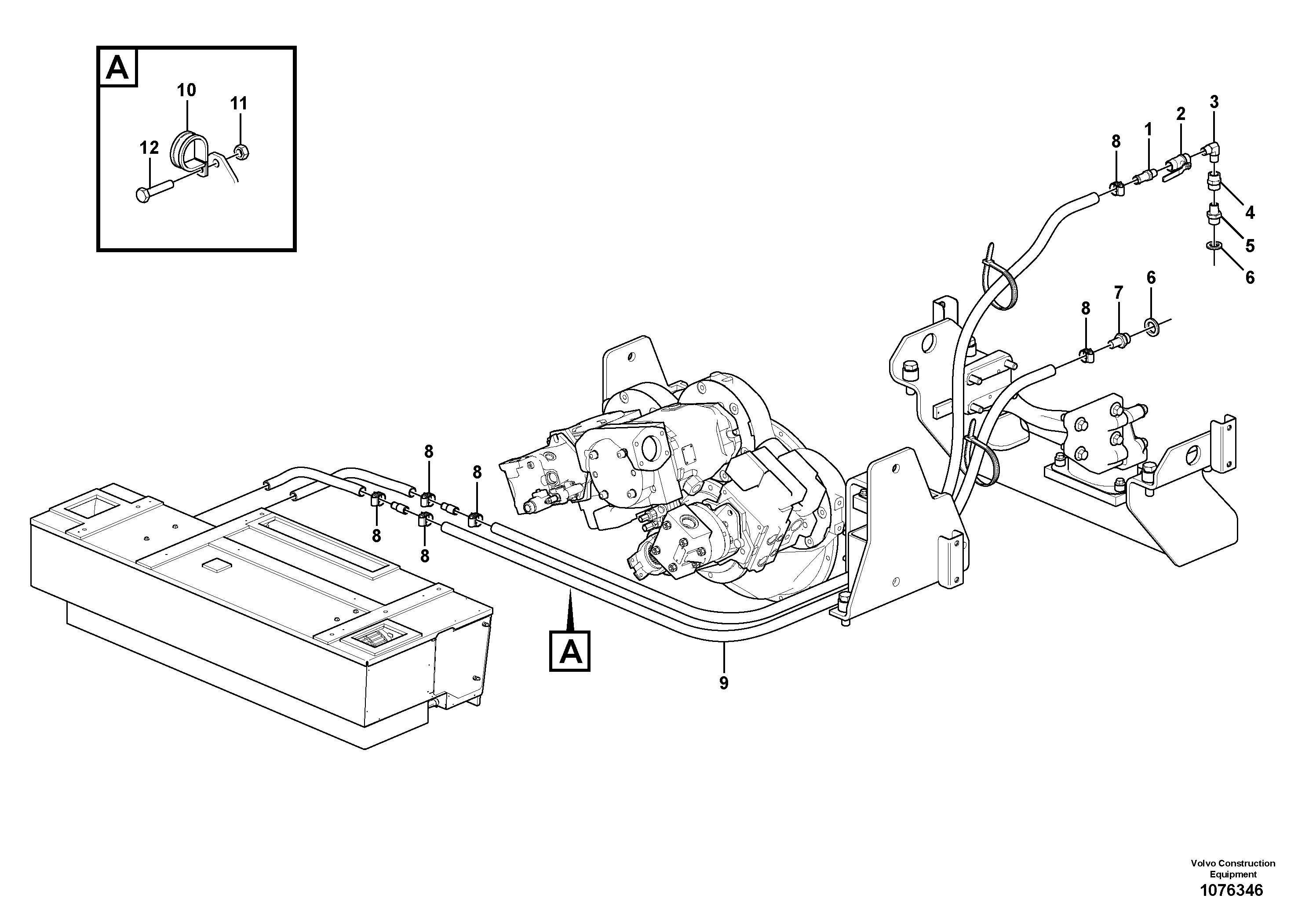 Expanding- / oil ring VOE980535 VOLVO