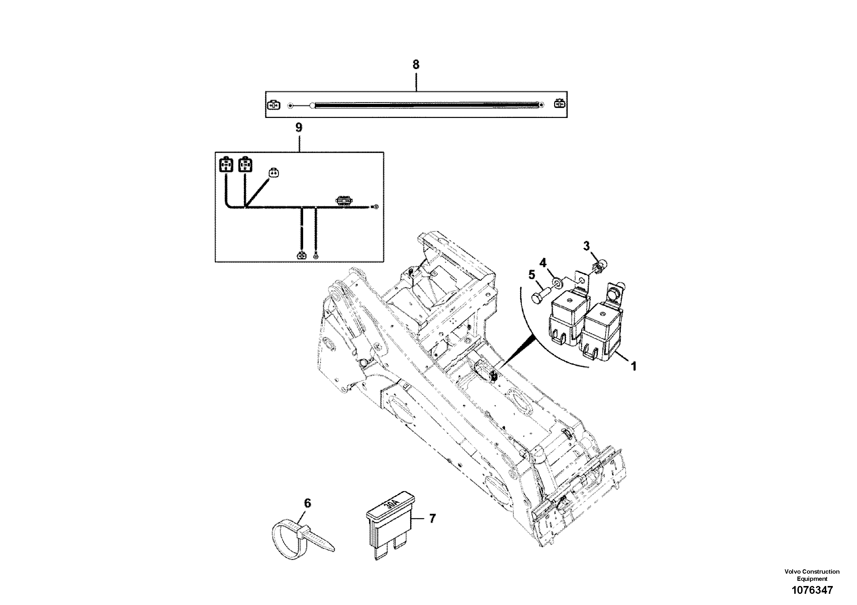 Support Leg VOE17428258 VOLVO