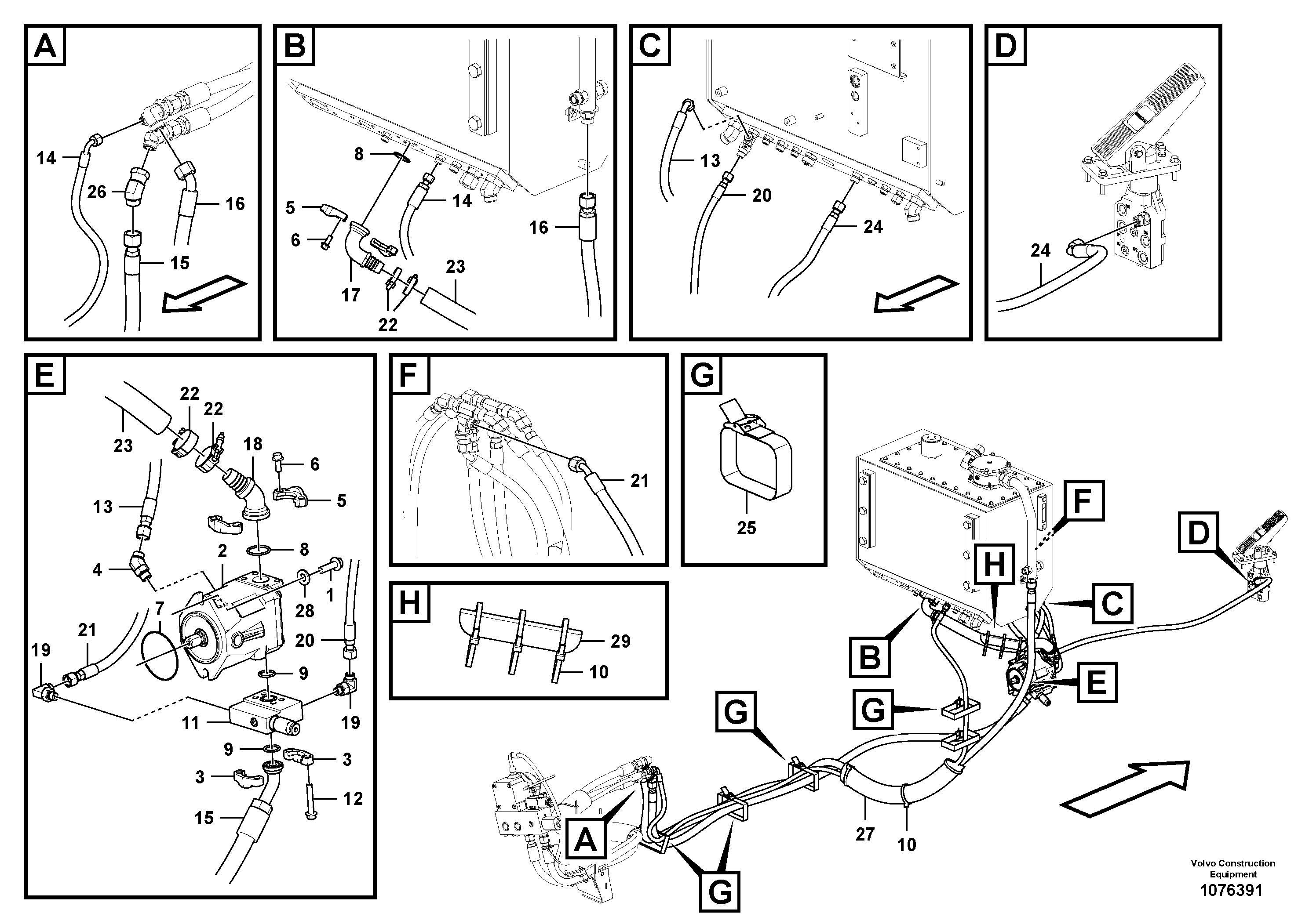 Hydraulic Valve VOE16223014 VOLVO