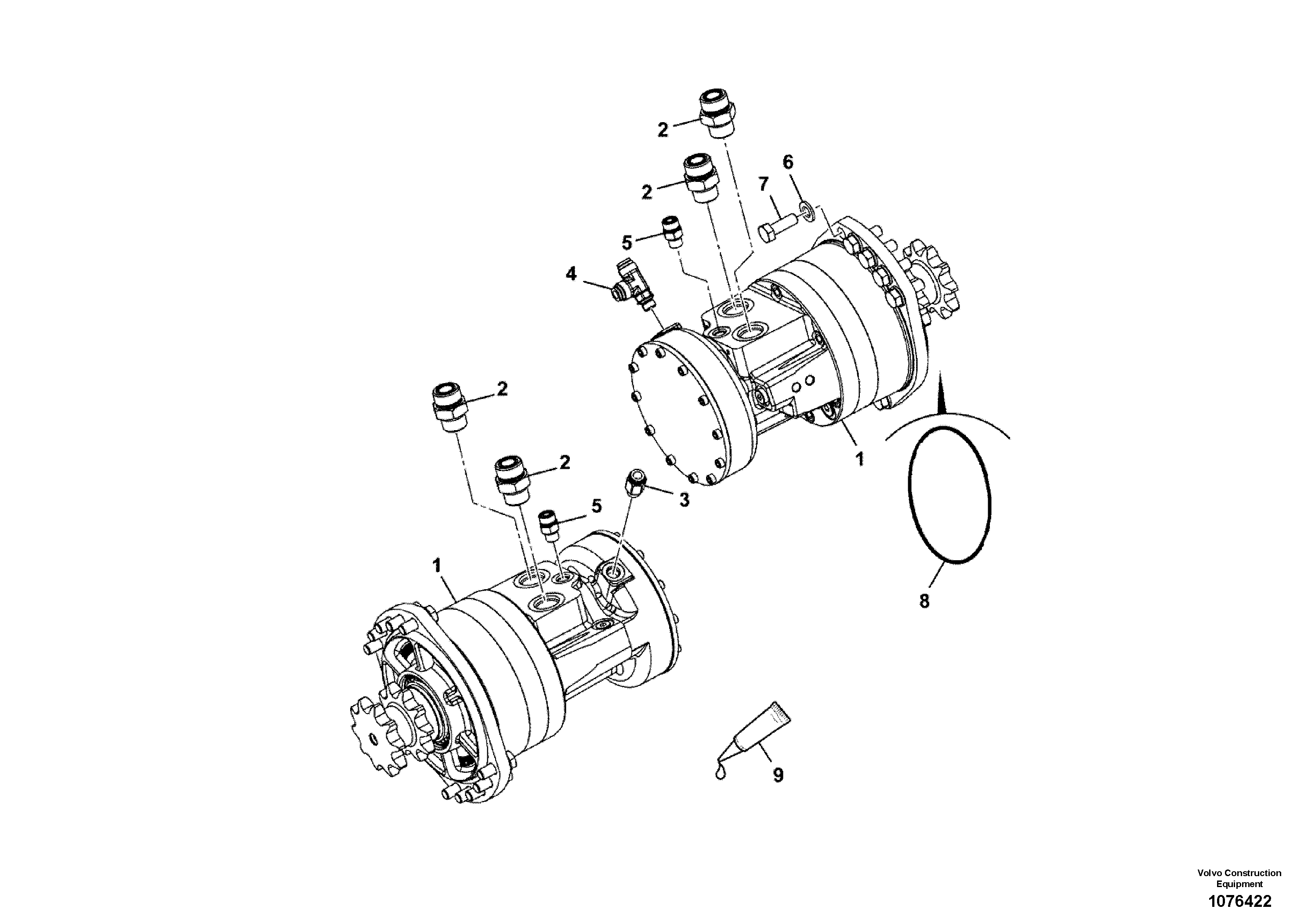 Screw VOE17434909 VOLVO