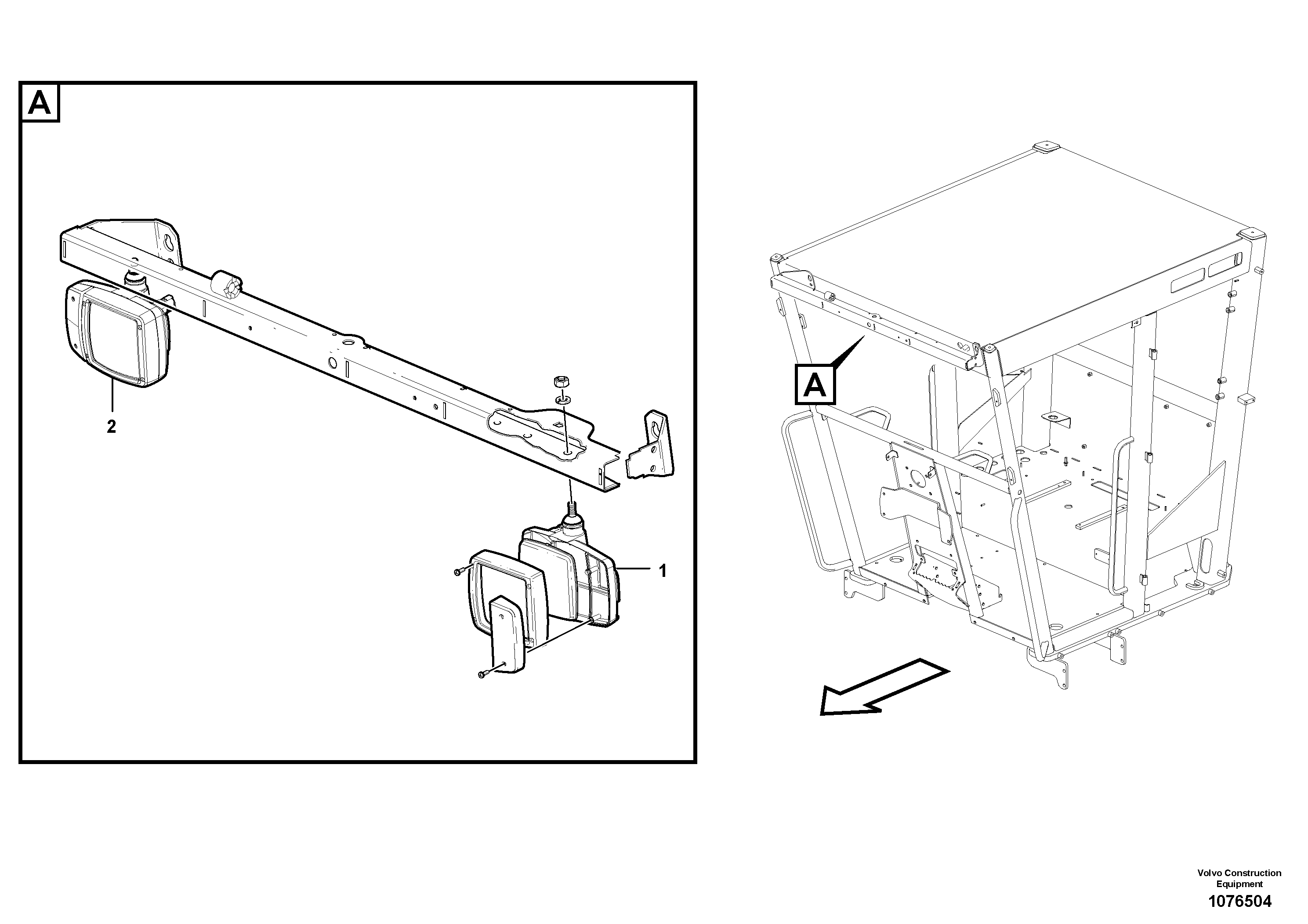 Thrust ring VOE15687783 VOLVO