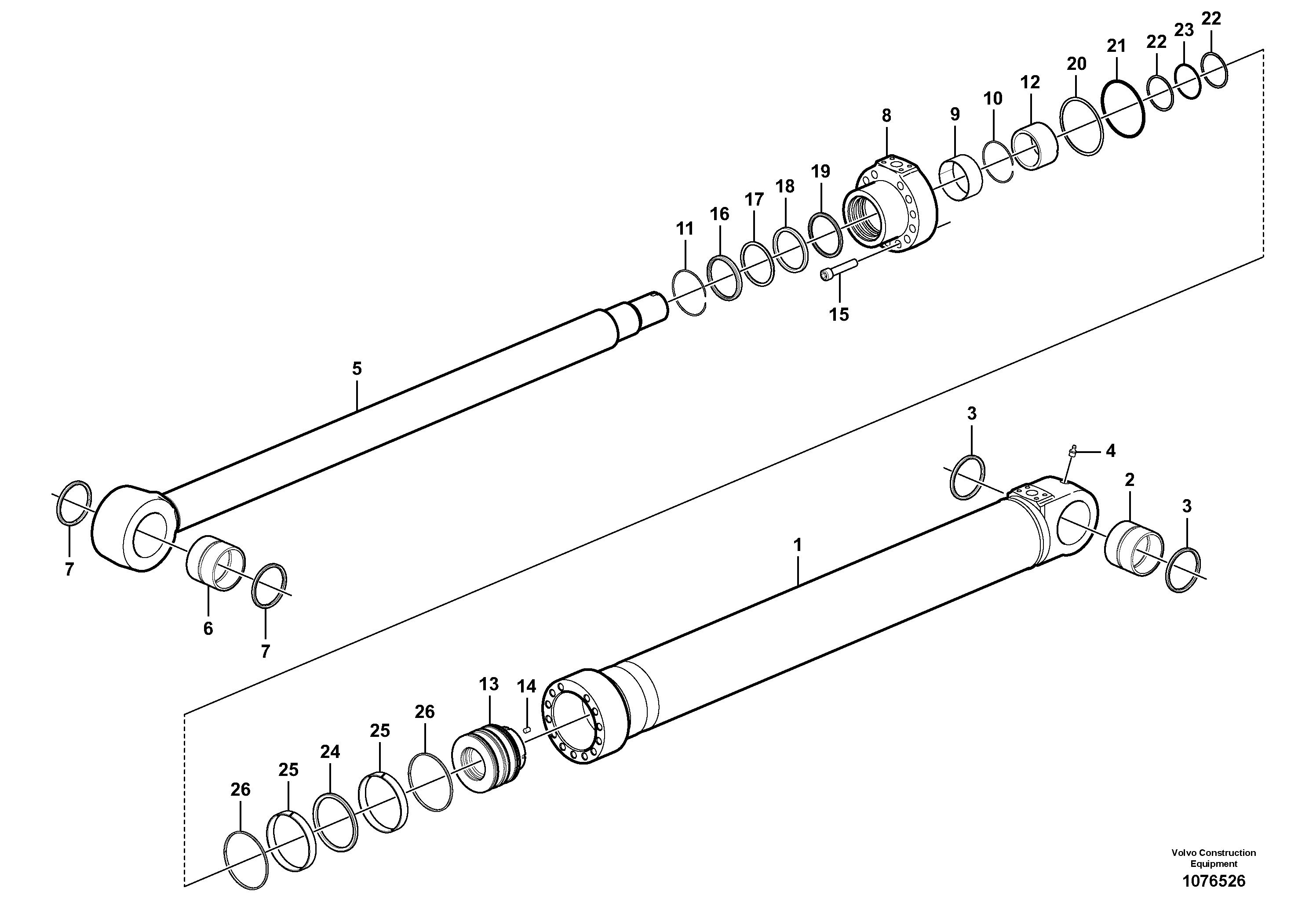 Fork tines VOE14684140 VOLVO