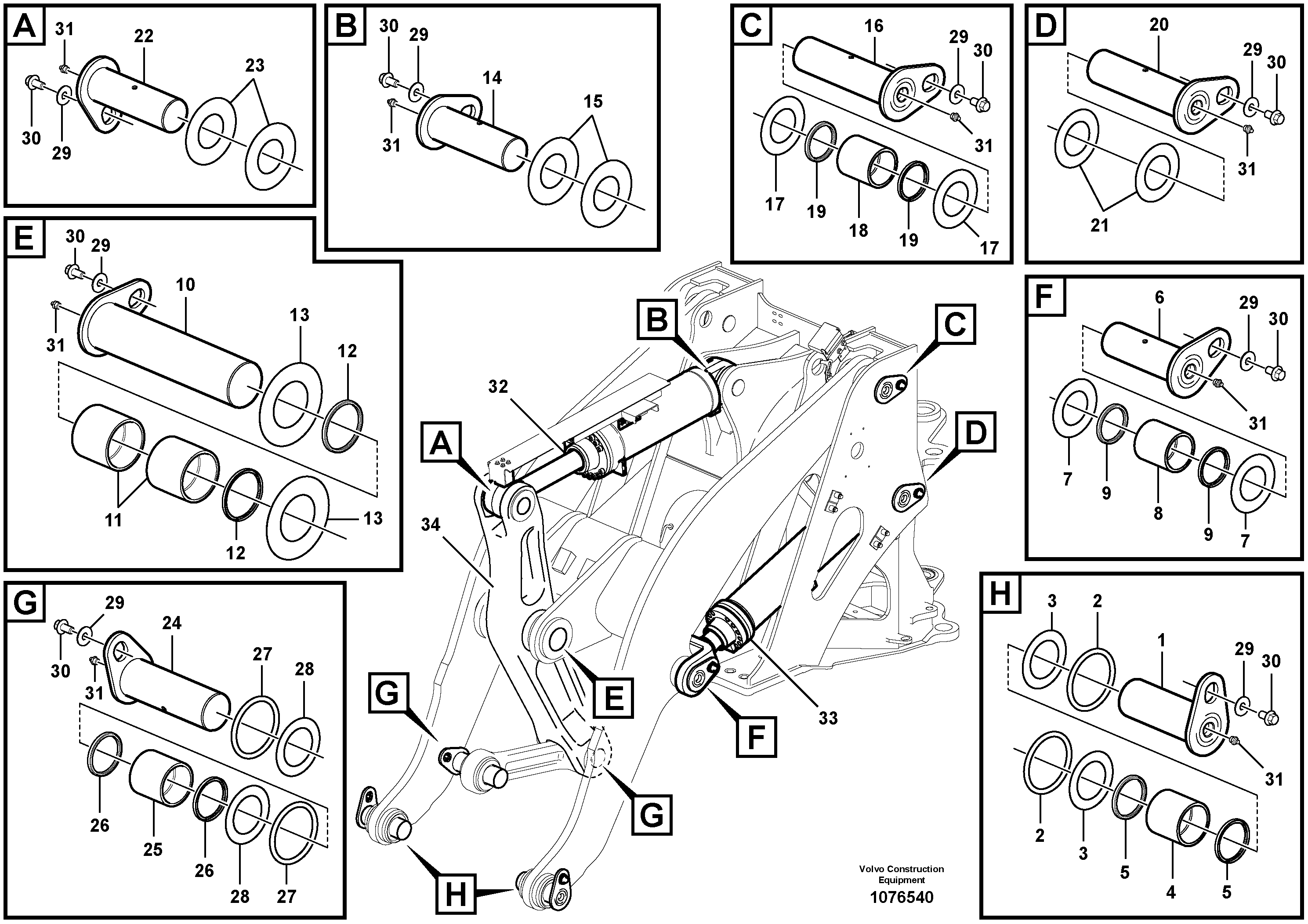Ball Seat VOE17001079 VOLVO