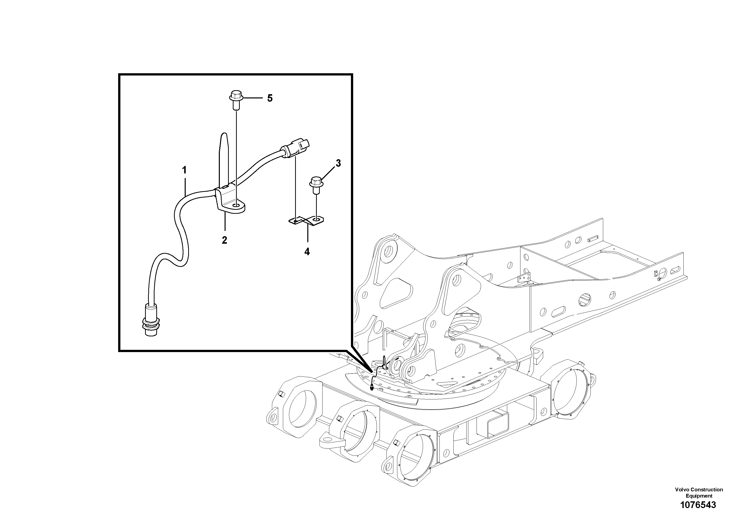 Joint Nipple VOE14661899 VOLVO