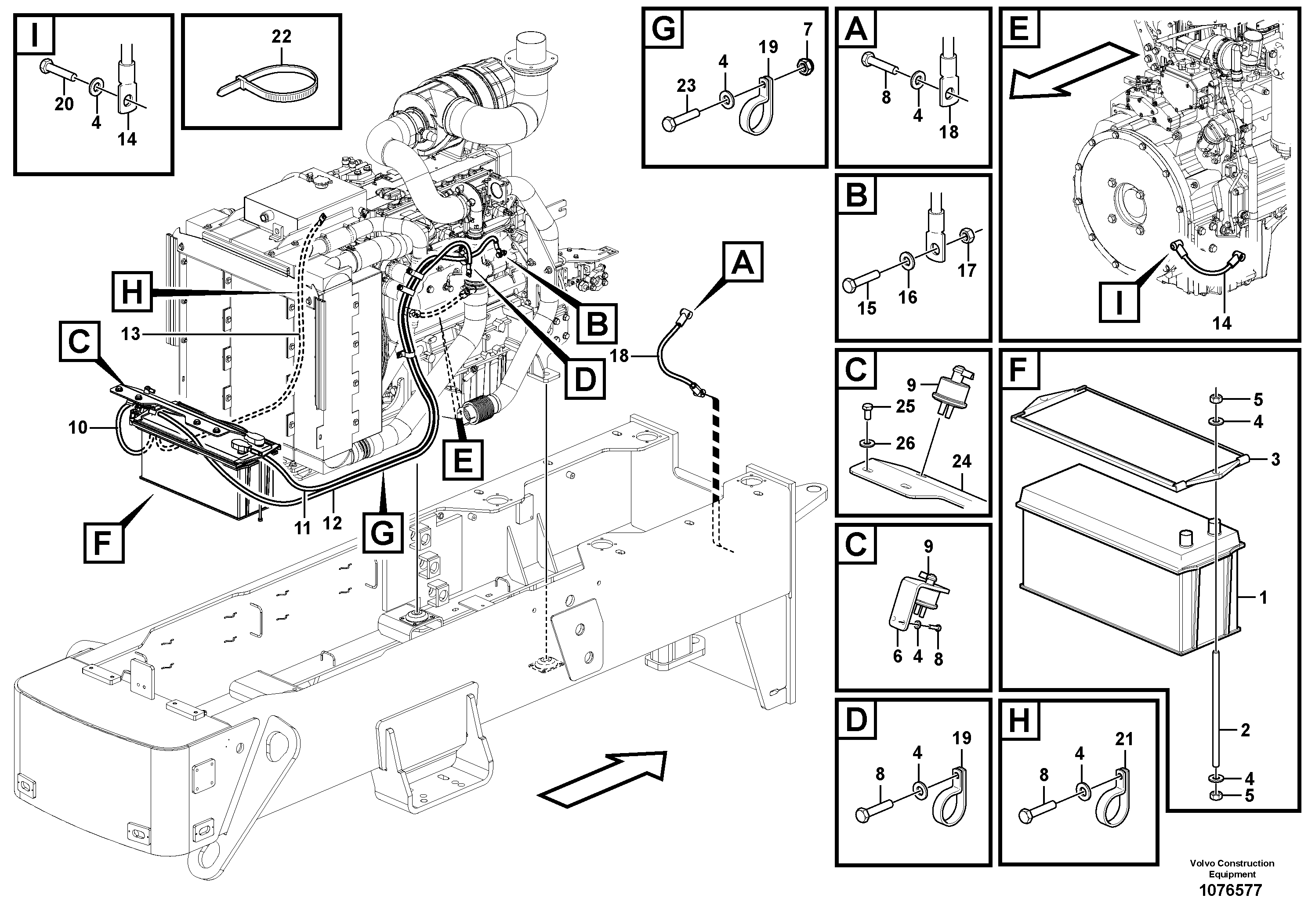 Radio Support VOE12779541 VOLVO