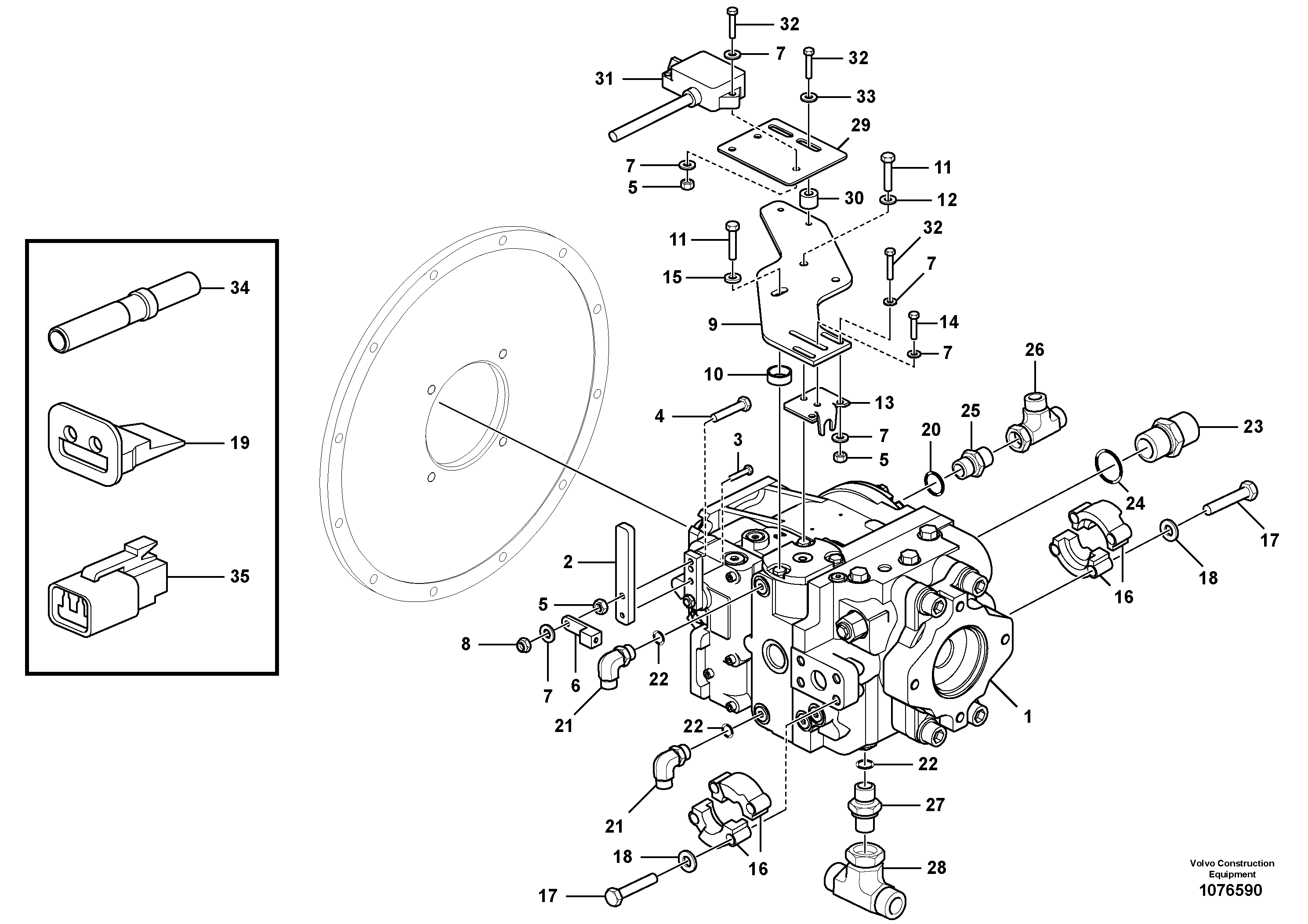 Spacer RM46684726 VOLVO