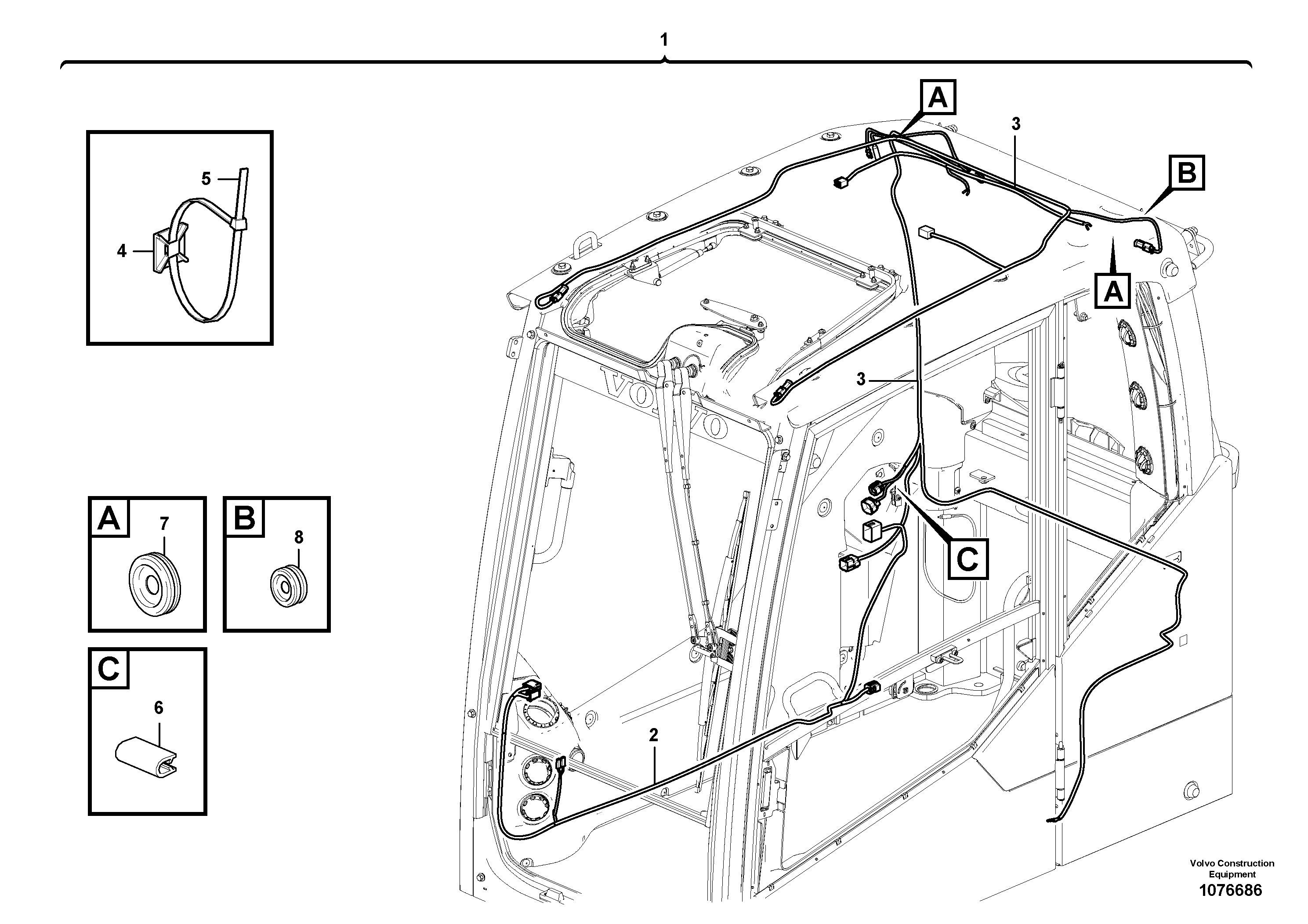 Support Leg VOE14698367 VOLVO