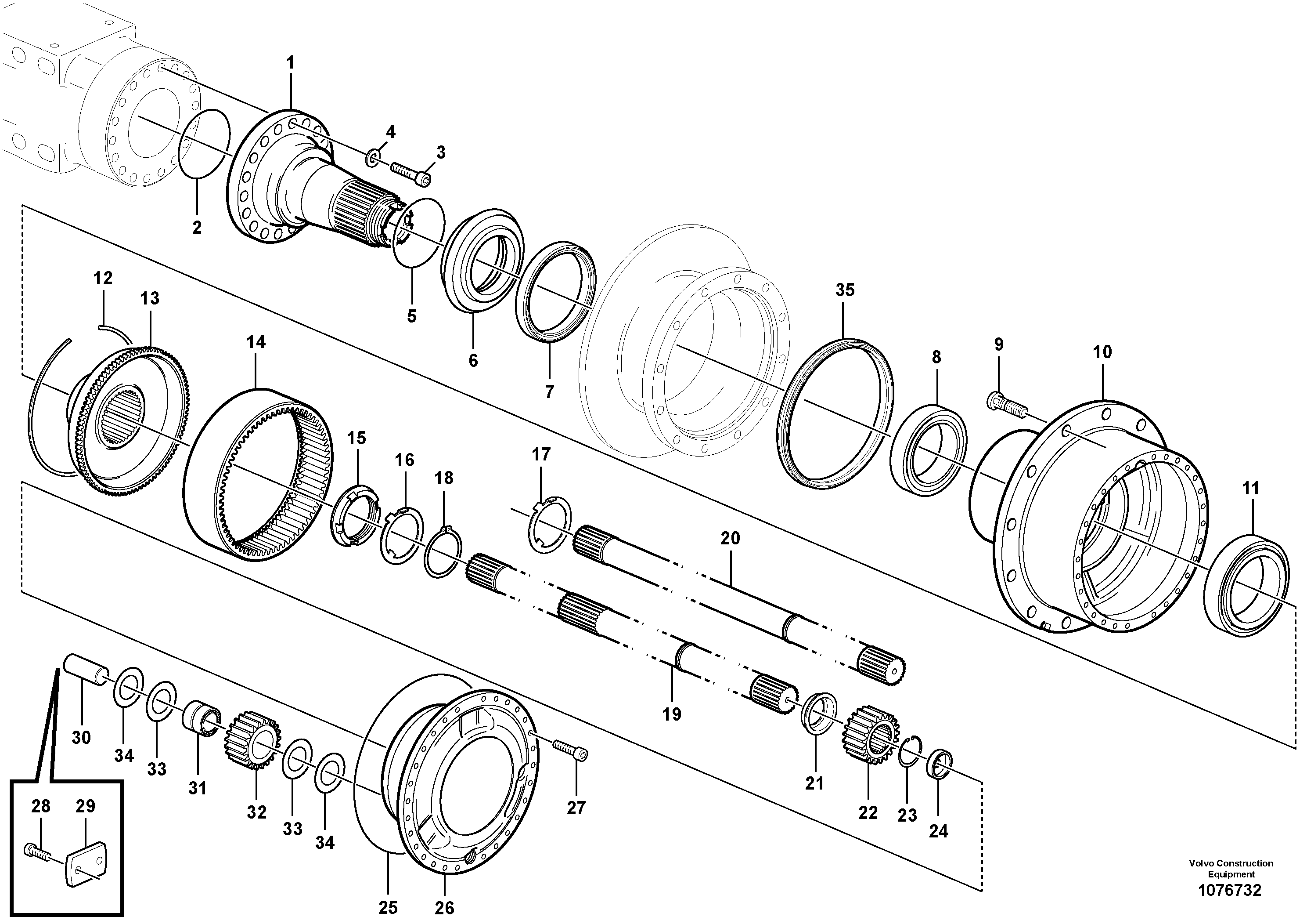 Hook VOE183690 VOLVO