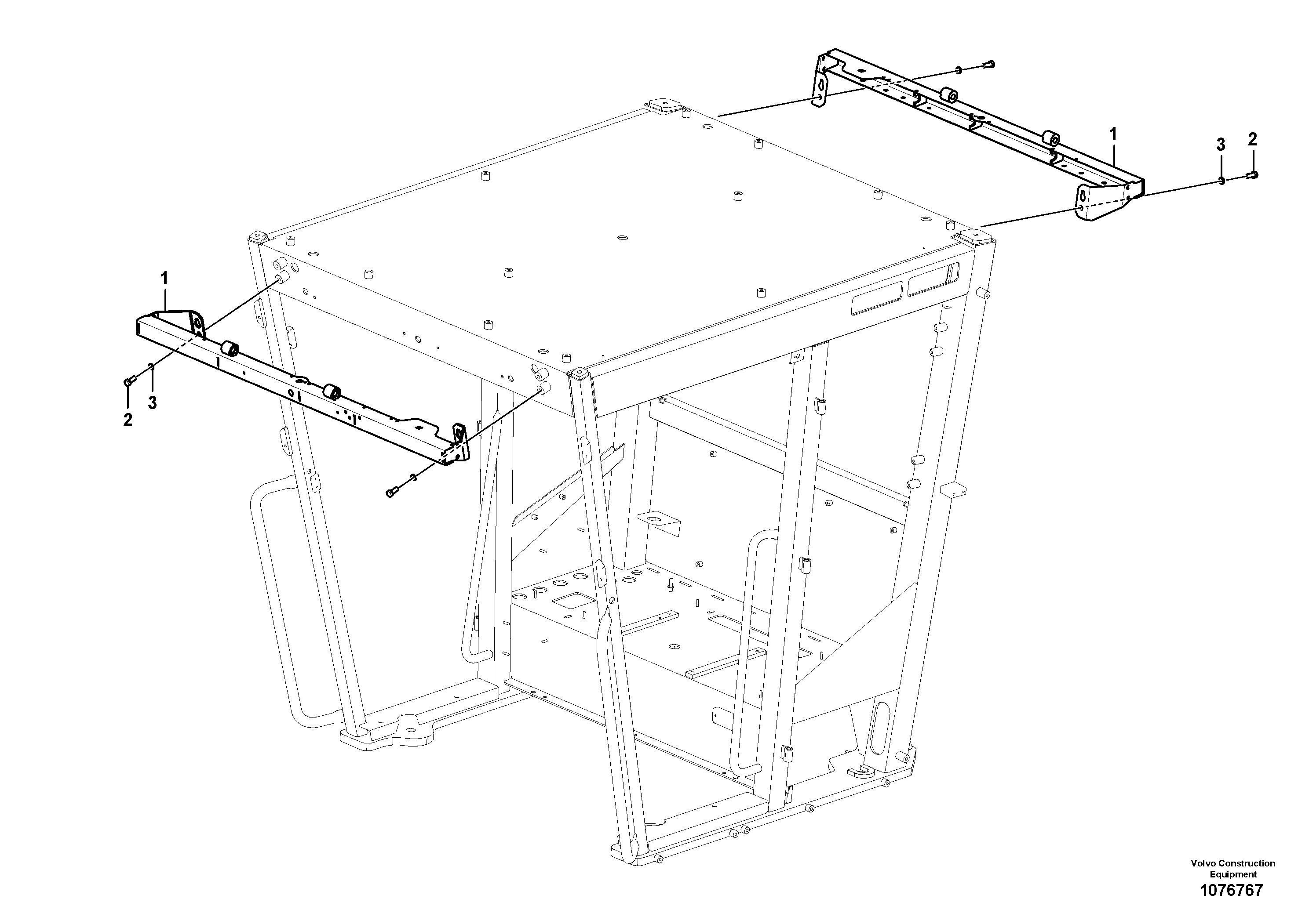 Support Frame VOE15428749 VOLVO