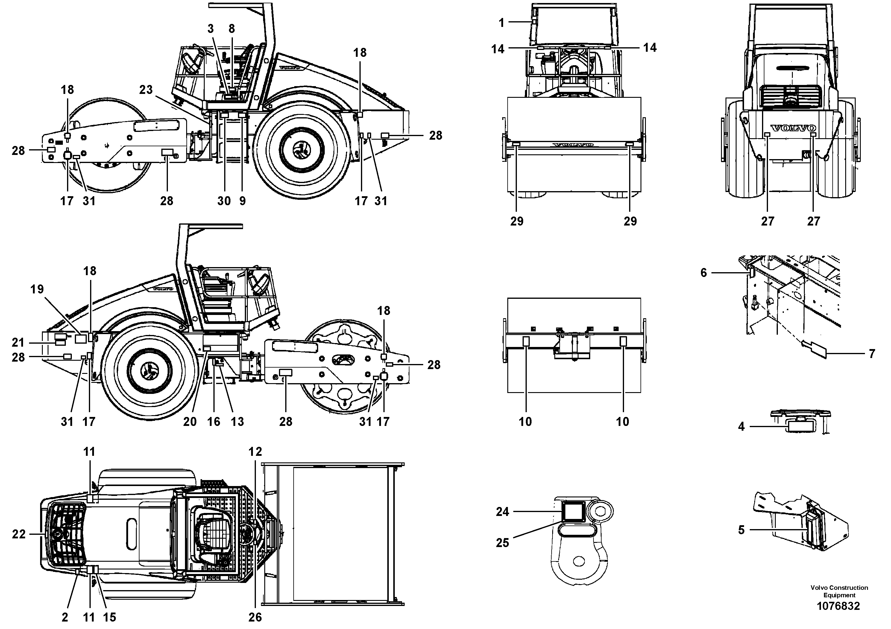 Cylinder Block VOE12812141 VOLVO