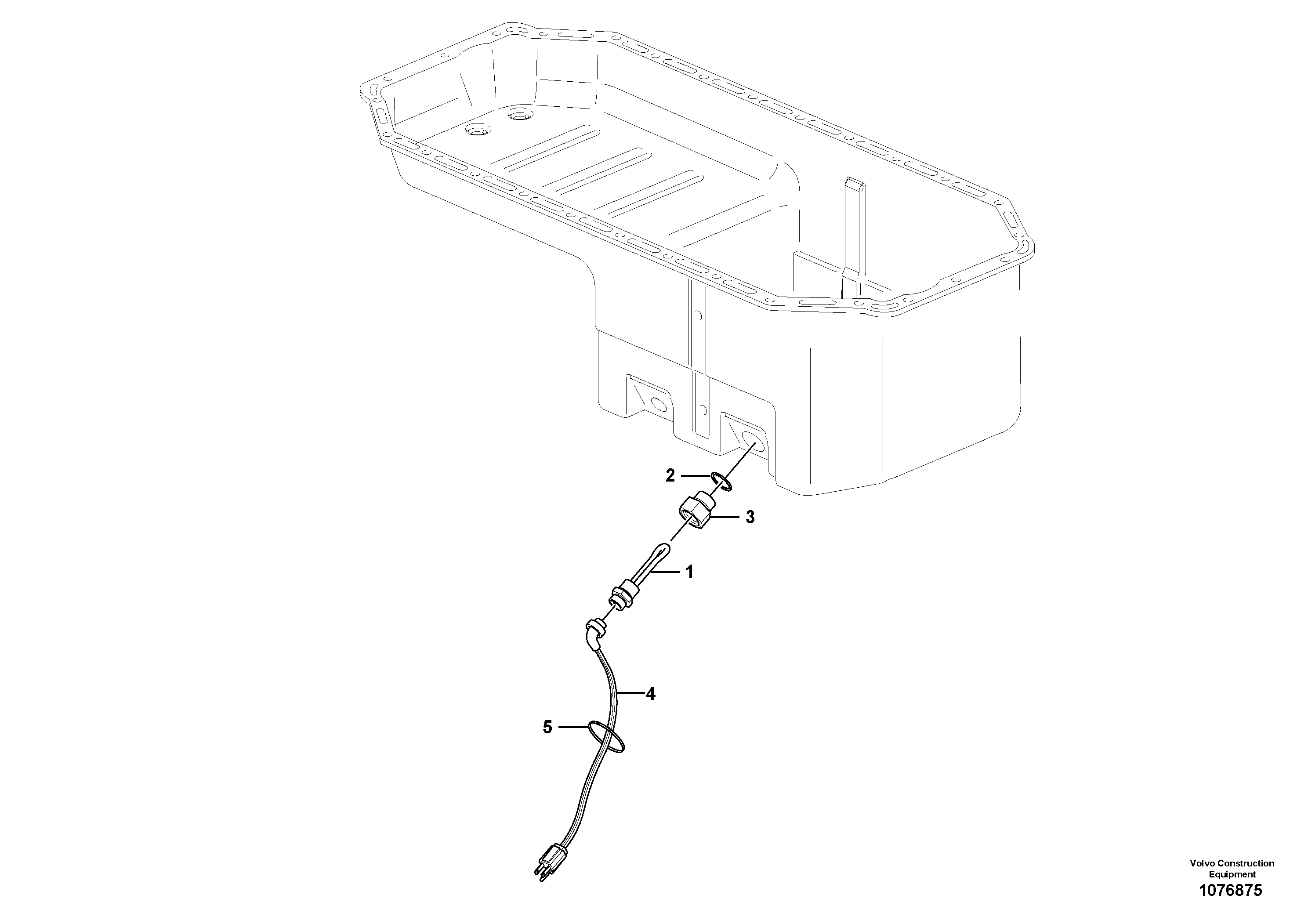 Fuel miser valve TEL/VOE15423013 VOLVO
