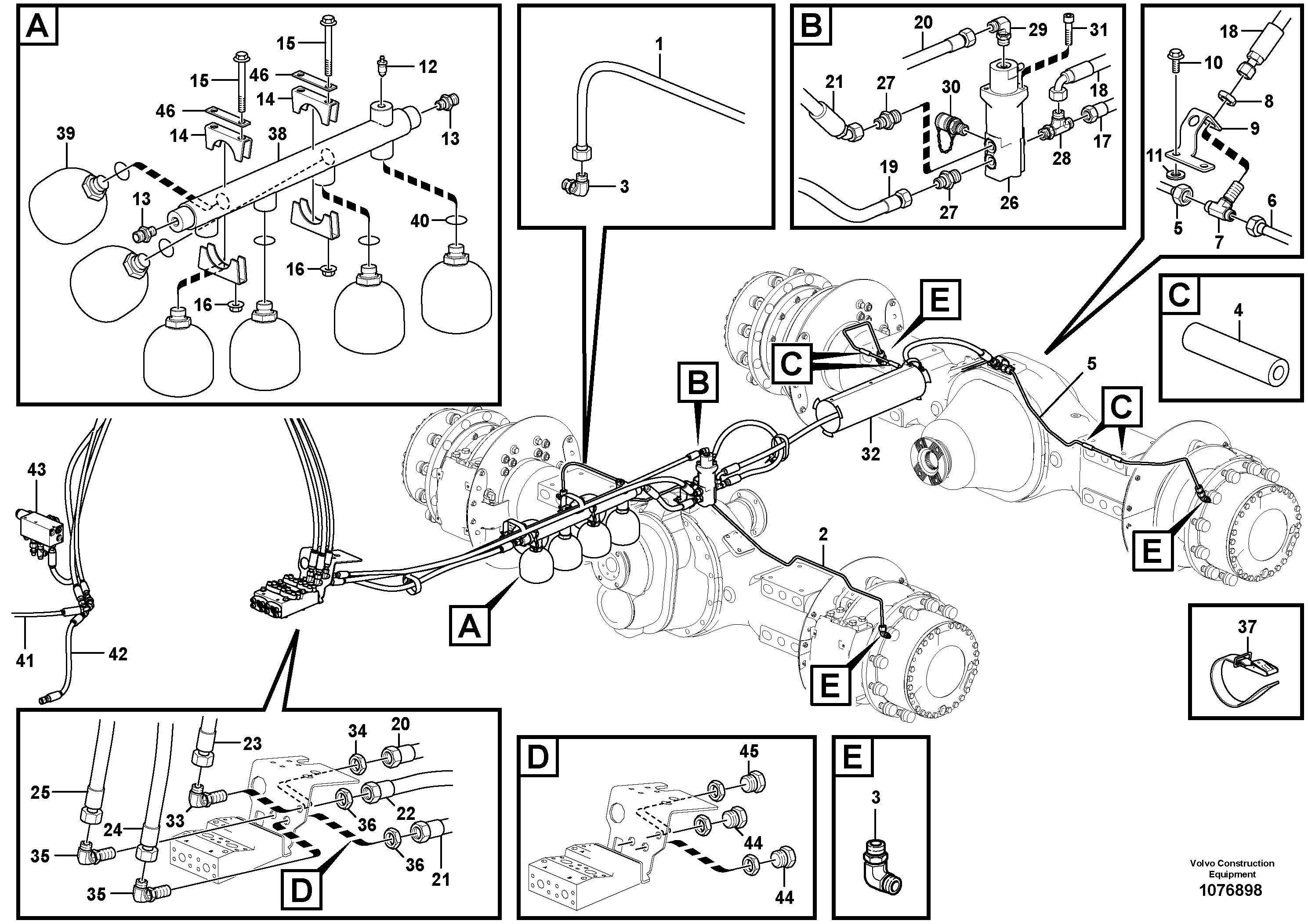 Timing gear casing VOE936334 VOLVO