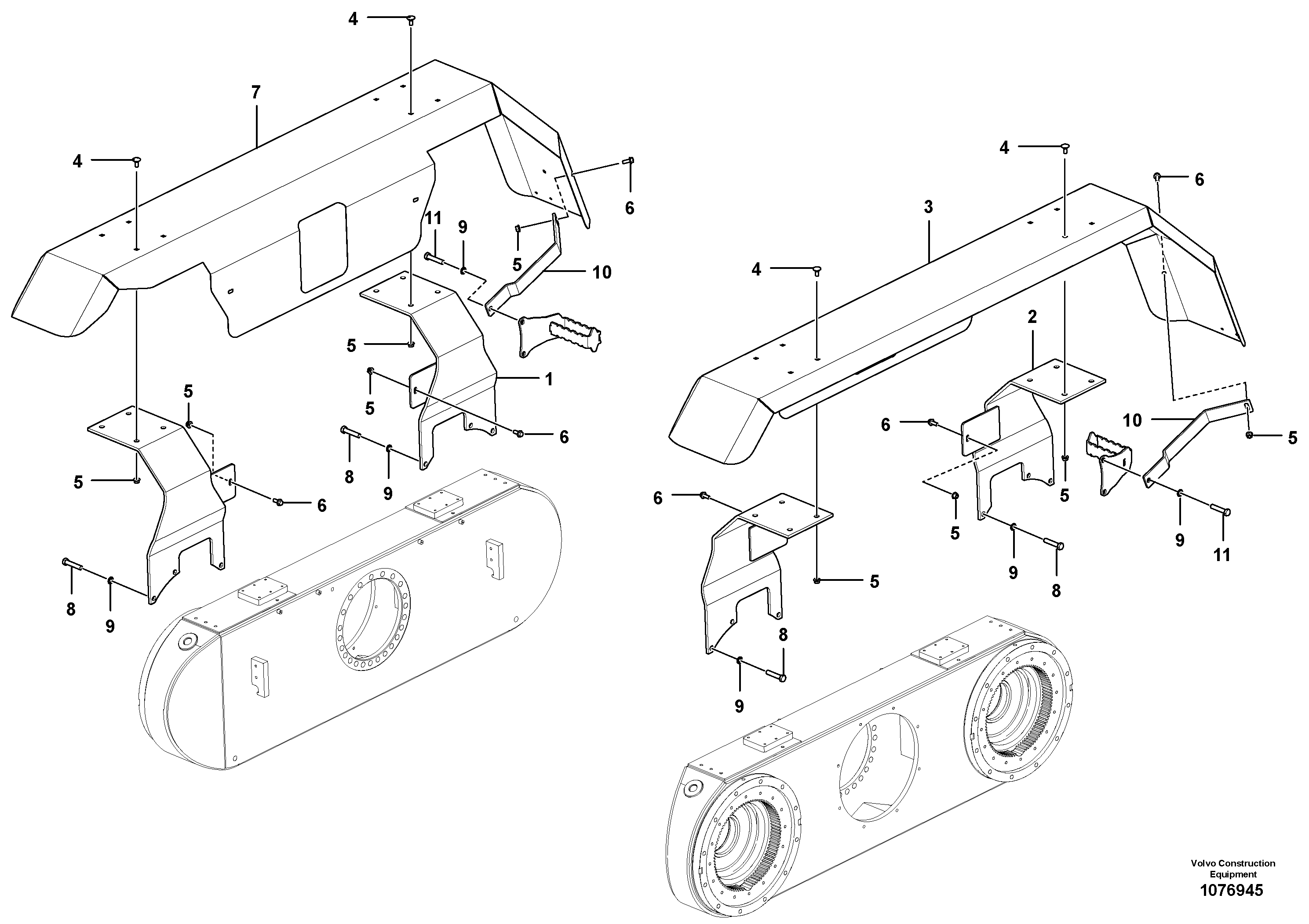 Shaft brake VOE15420229 VOLVO