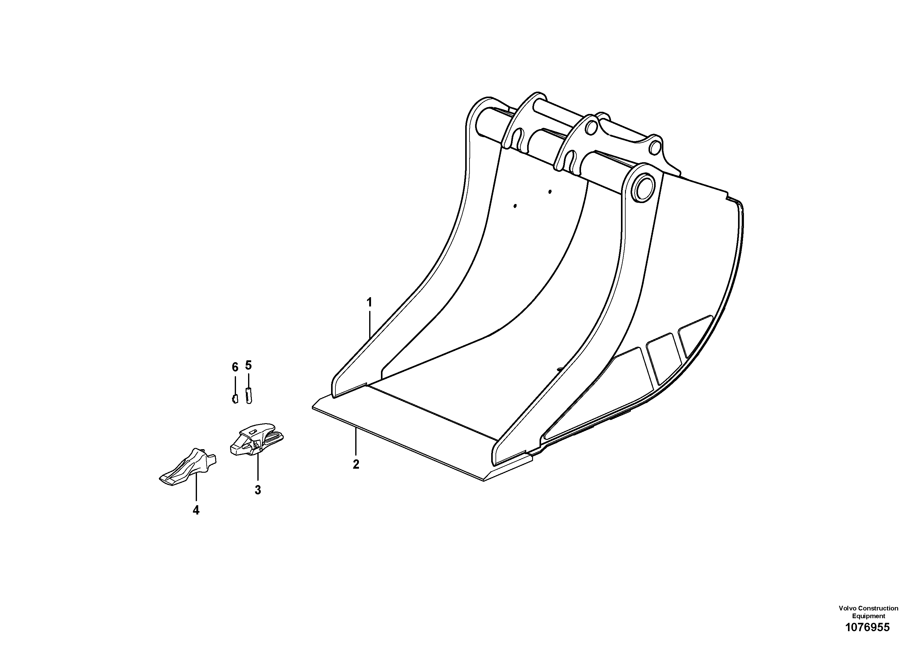Door,tank pumps VOE15692012 VOLVO