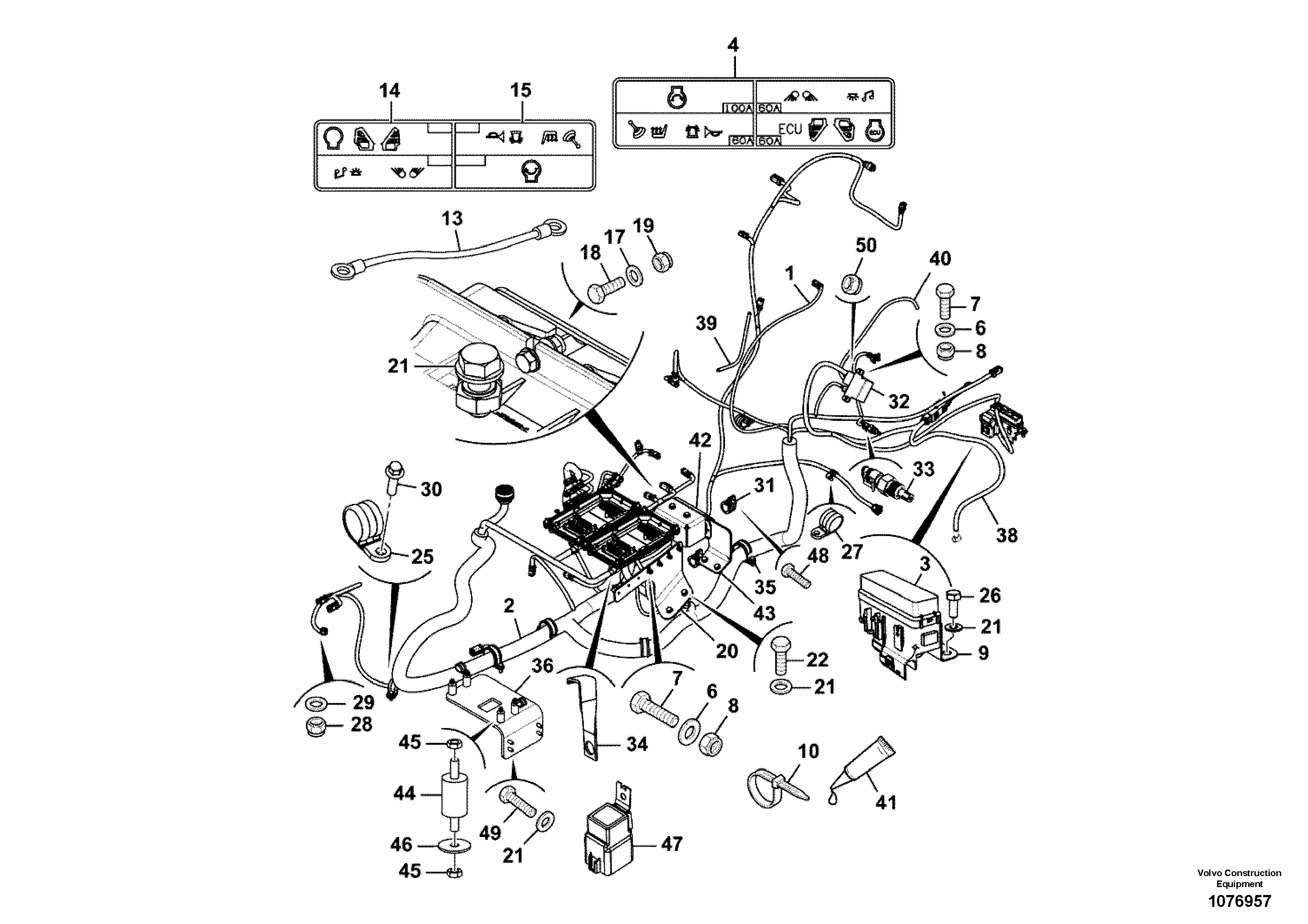 For upper engine part VOE17414786 VOLVO