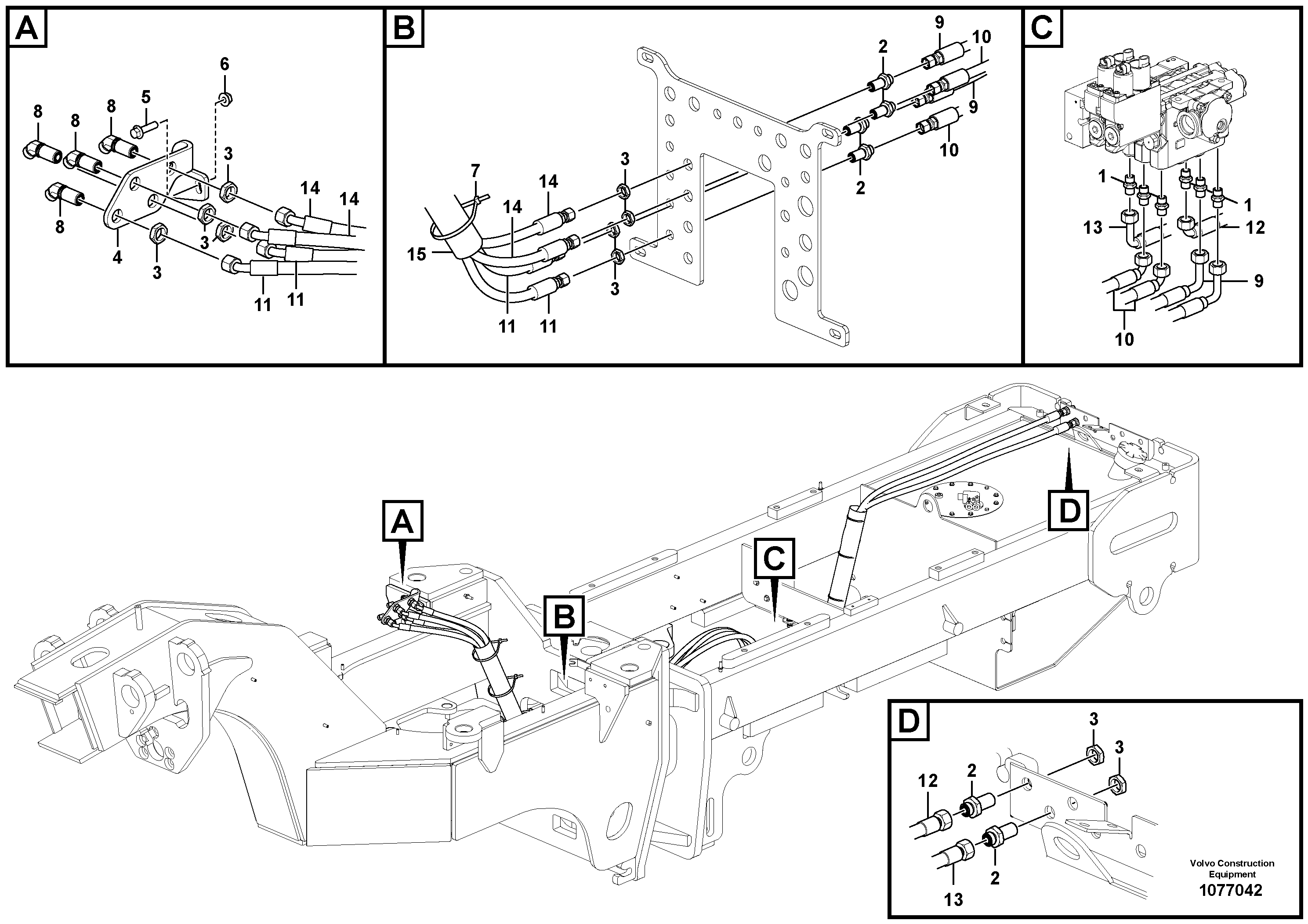 Attaching plate VOE16246818 VOLVO