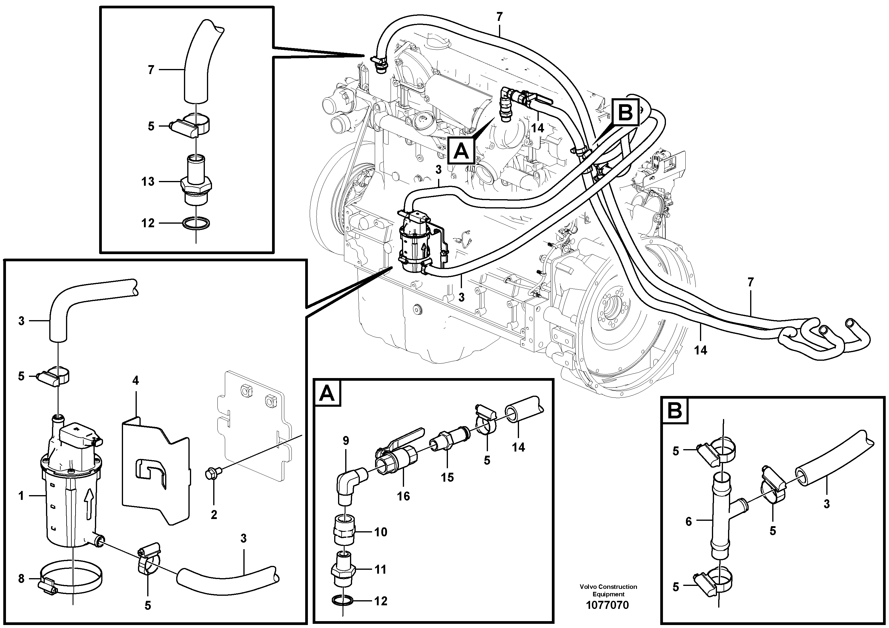 Seat frame VOE12739879 VOLVO