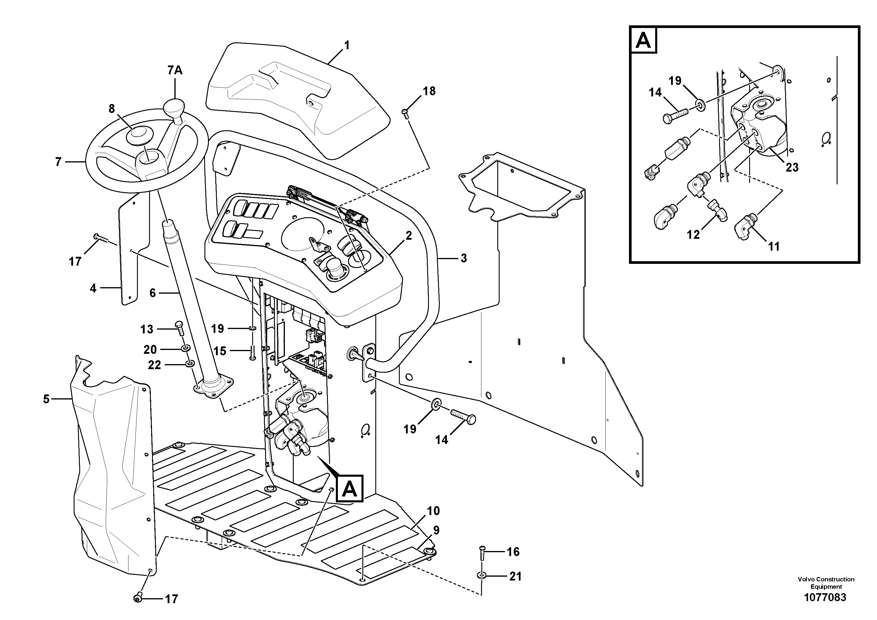 Hexagon screw RM/VOE60110774 VOLVO