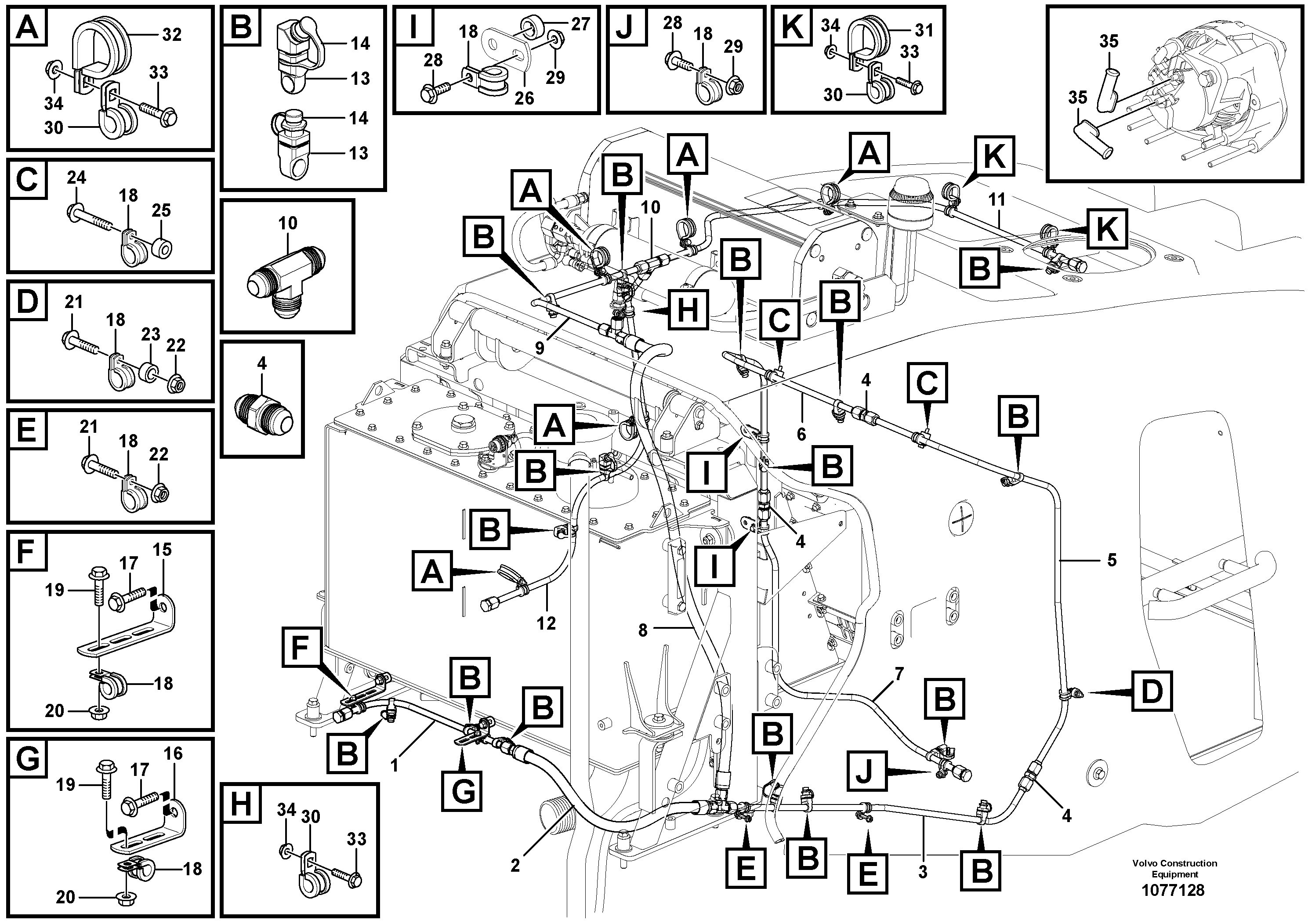 Fuel miser valve VOE16821692 VOLVO