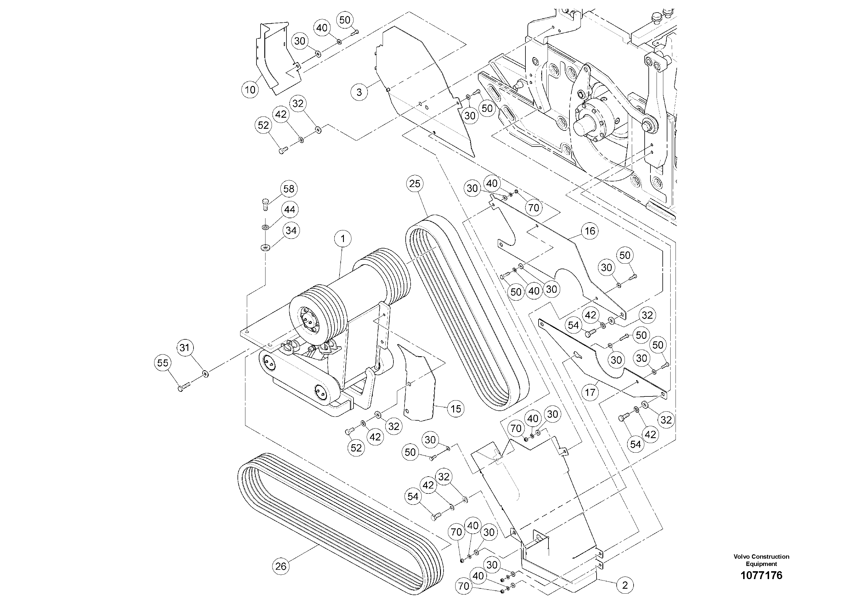 Вал заднего хода RM80827405 VOLVO