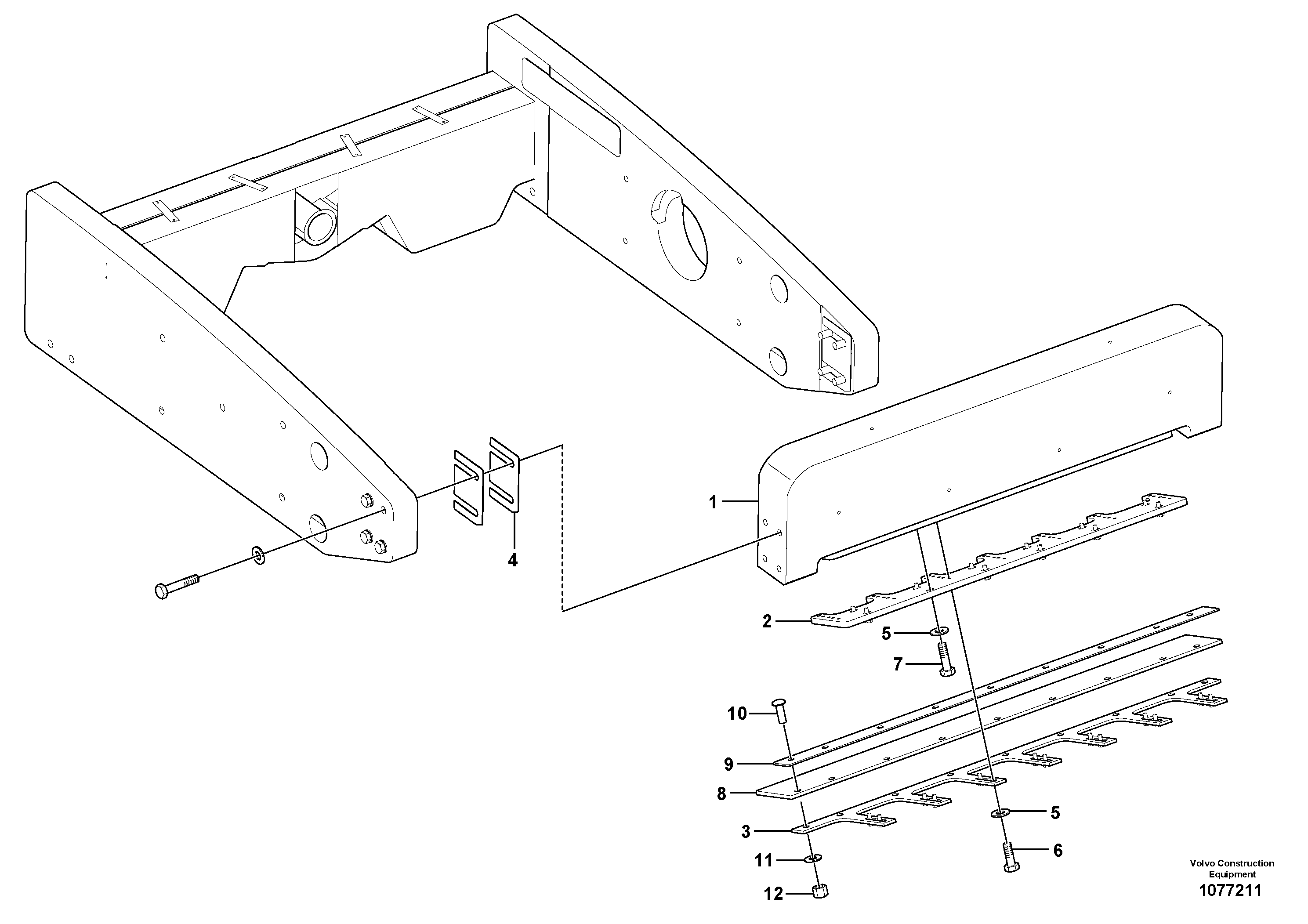 Rec.housing VOE12780301 VOLVO