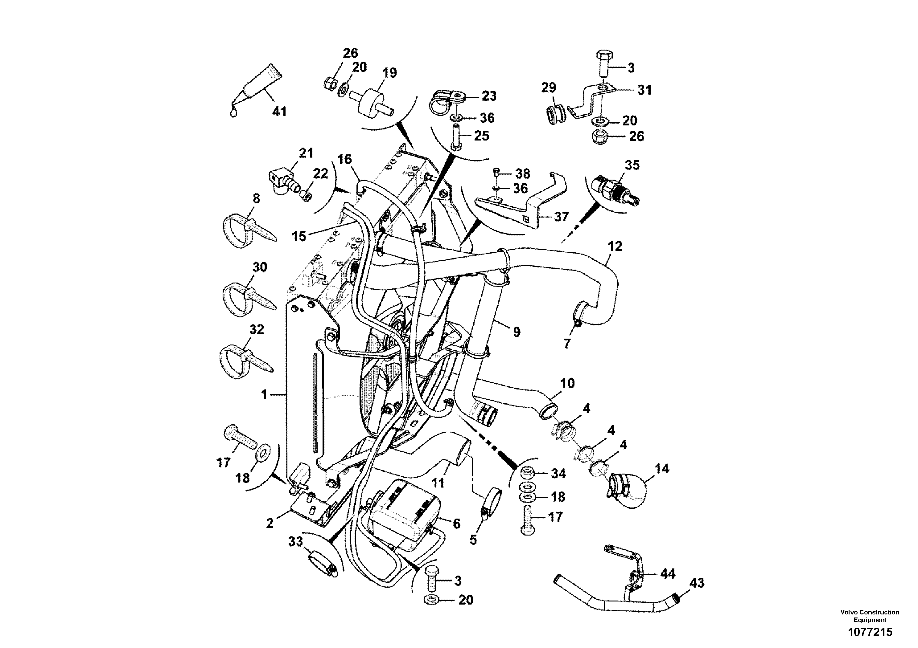 Spltr Control VOE17416256 VOLVO