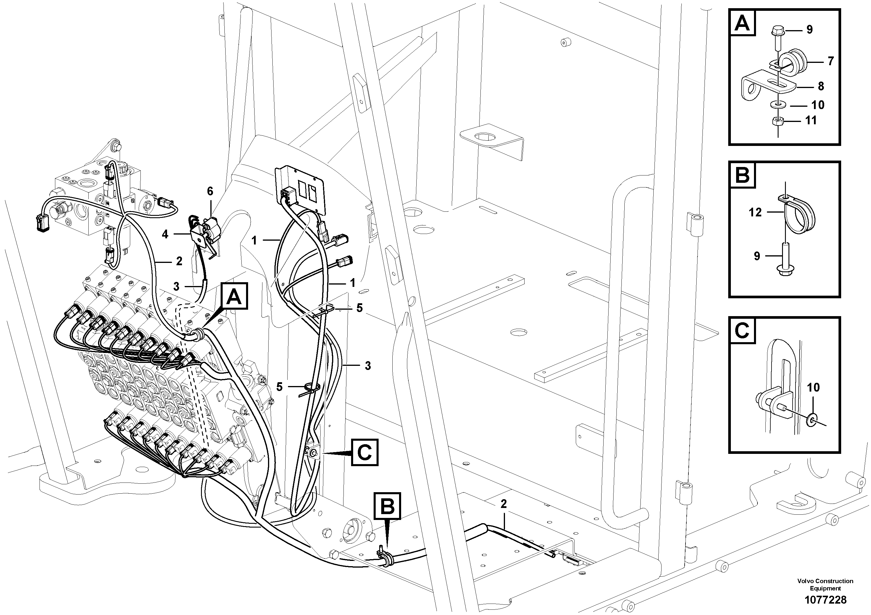 Strip Clamp VOE9834722 VOLVO