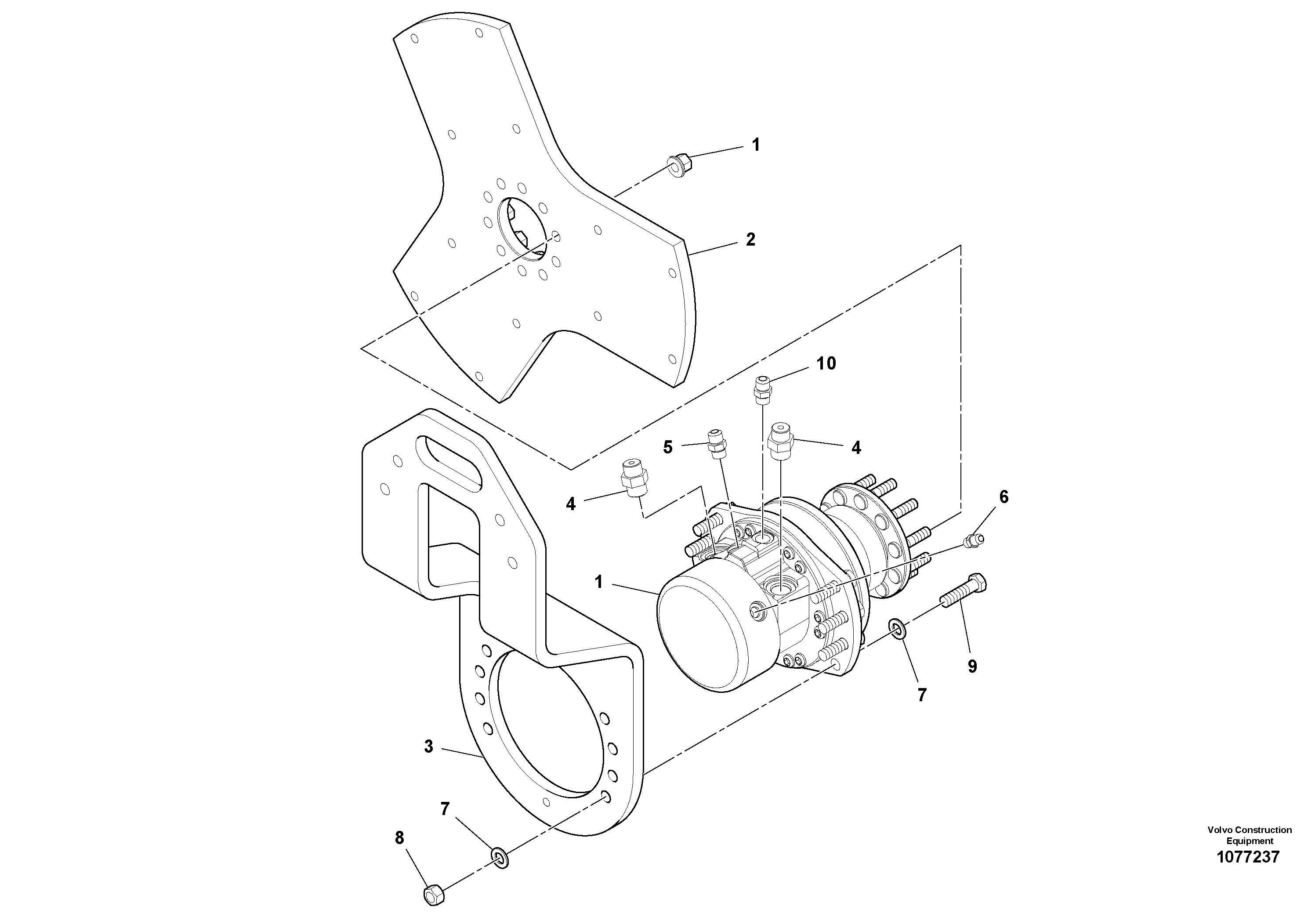 Seat frame RM59265637 VOLVO