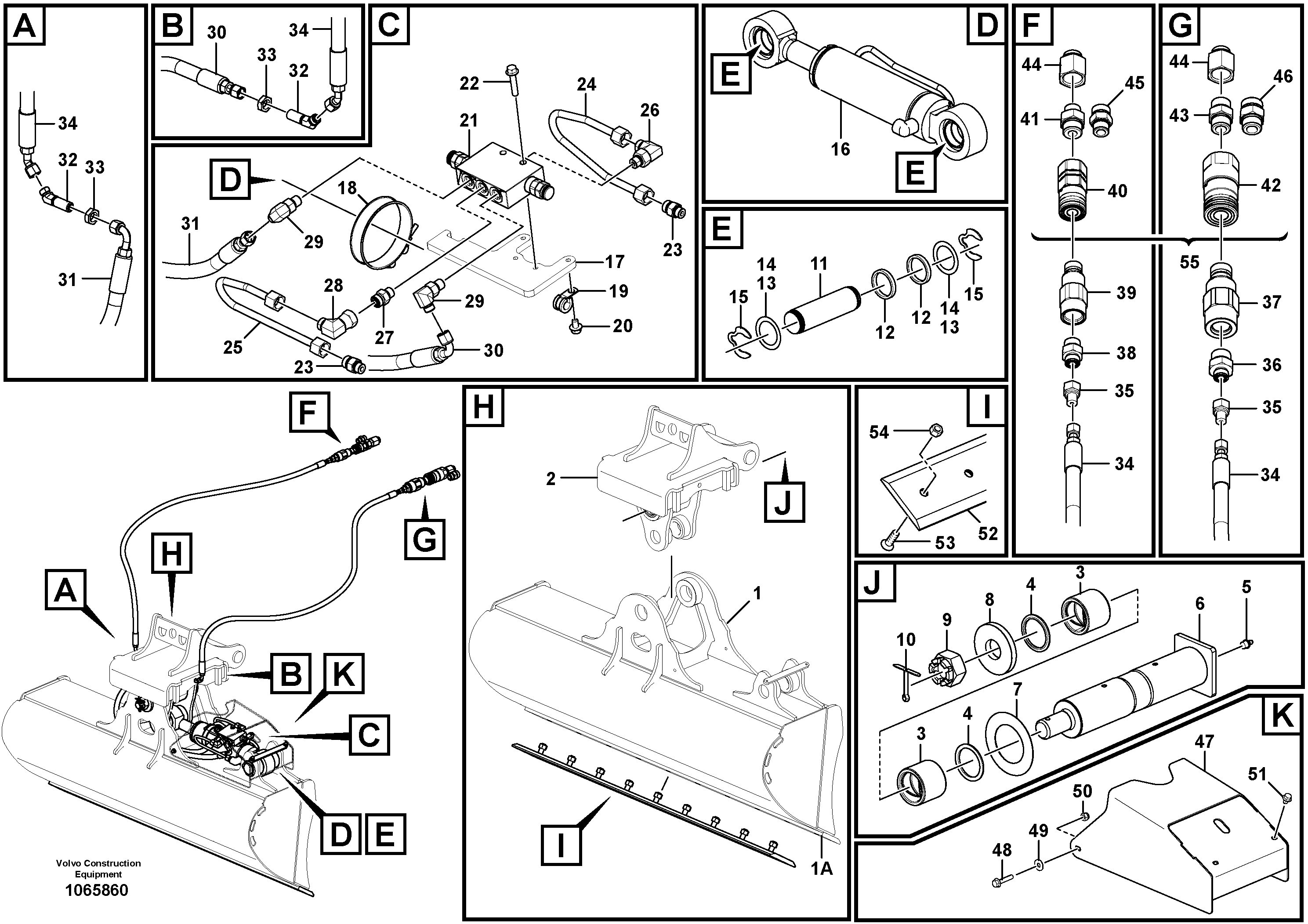 Bucket Support VOE15648142 VOLVO