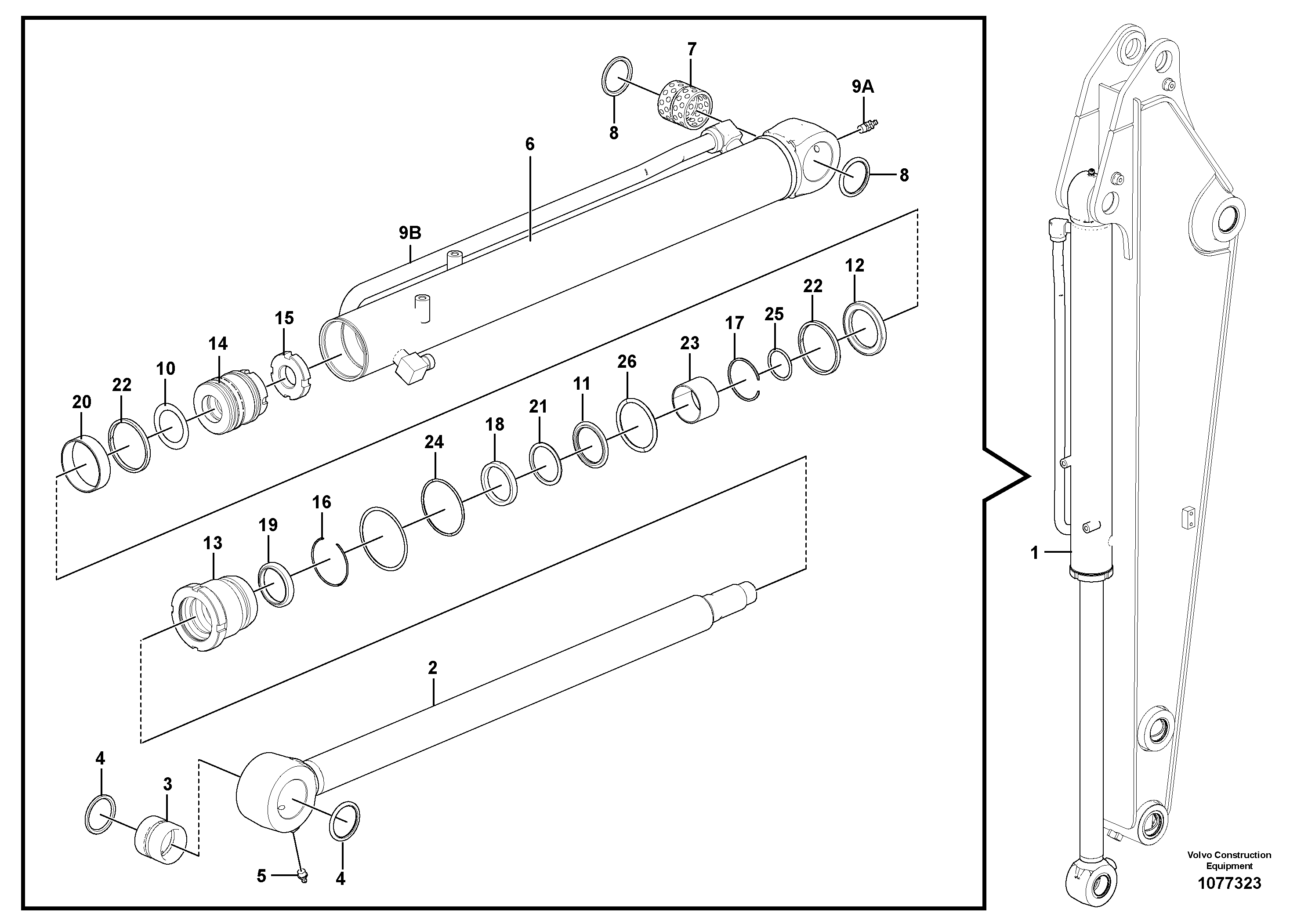 Fuel miser valve VOE14597572 VOLVO
