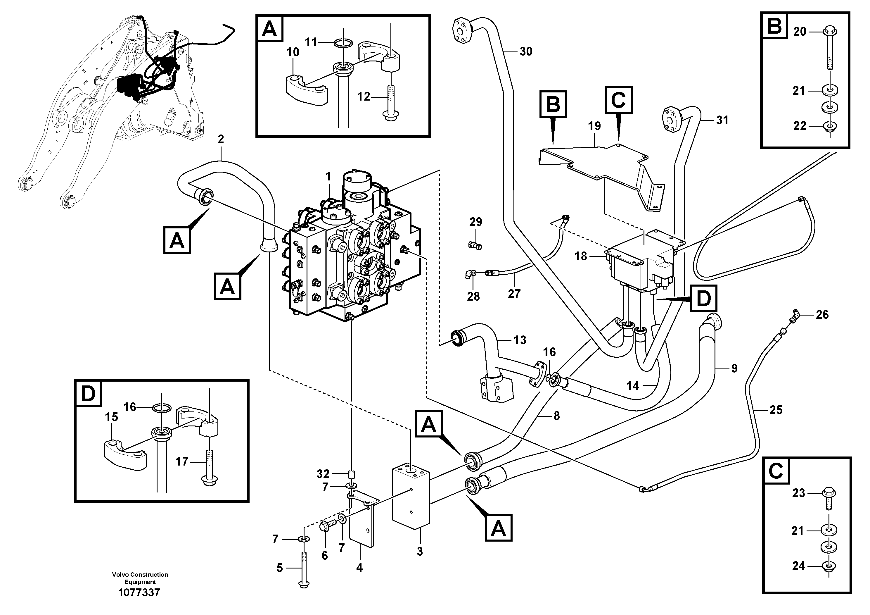 Press. lim. valve VOE17415468 VOLVO