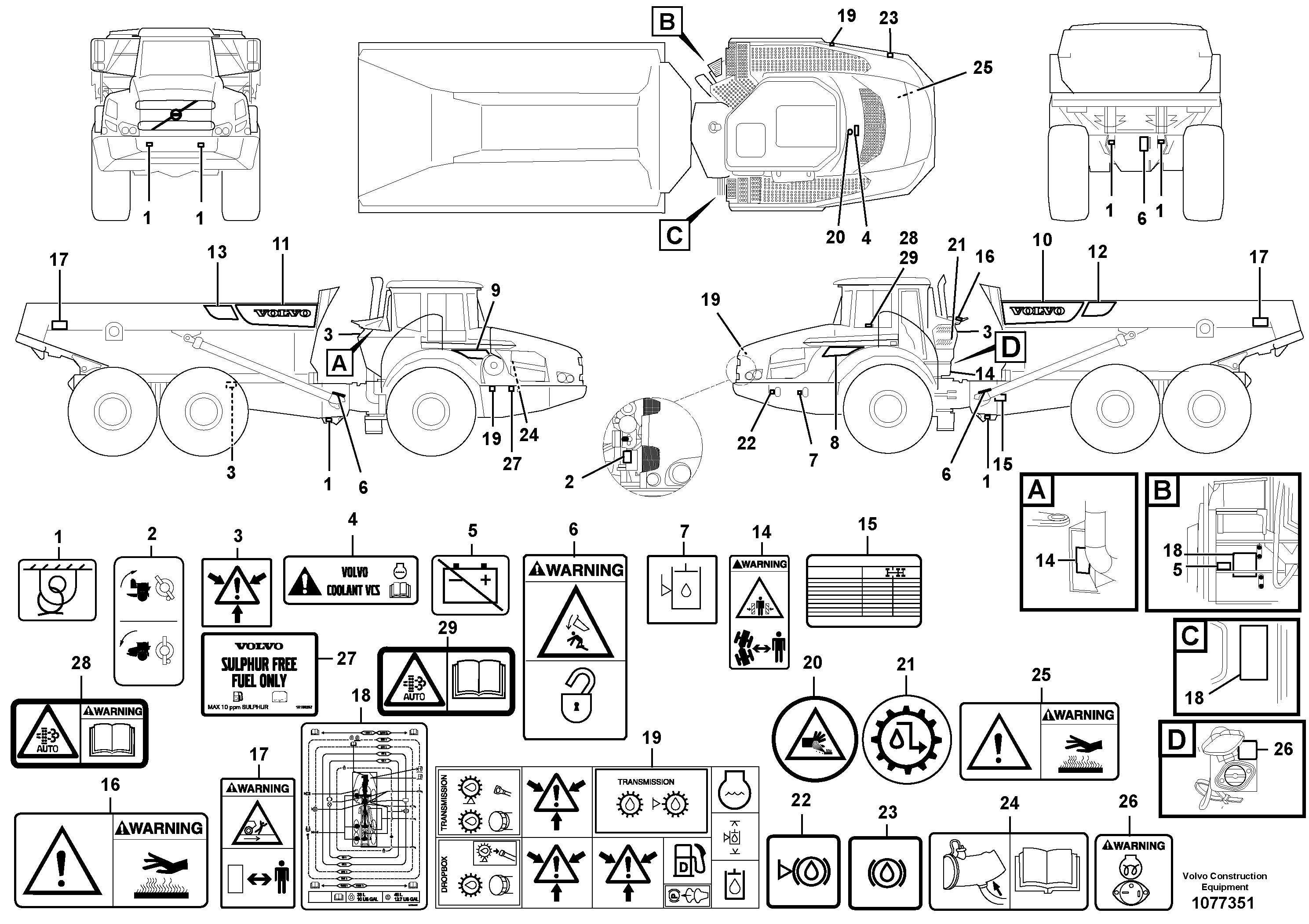 Cylinder Block VOE15166196 VOLVO