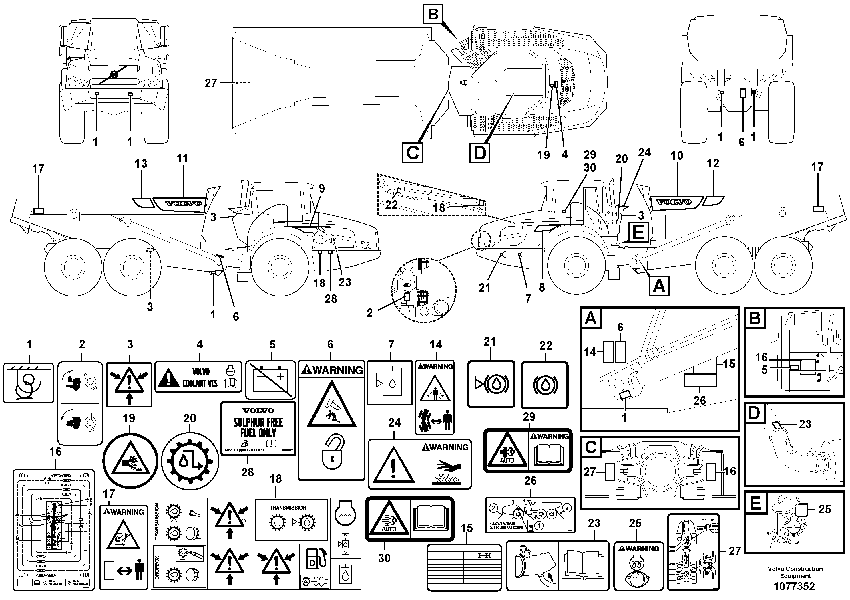 Cylinder Block VOE16812477 VOLVO