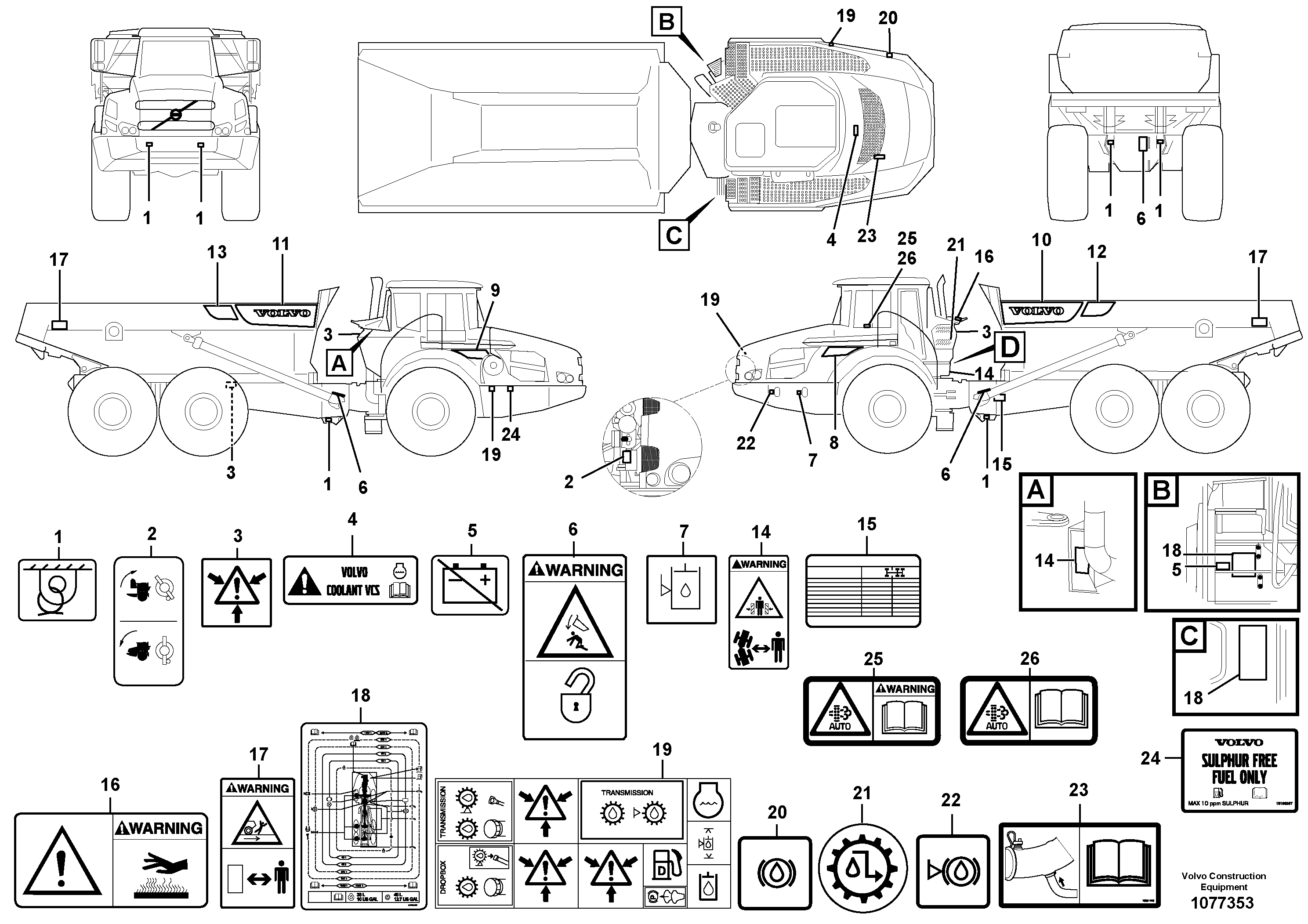 Cylinder Block VOE16804989 VOLVO