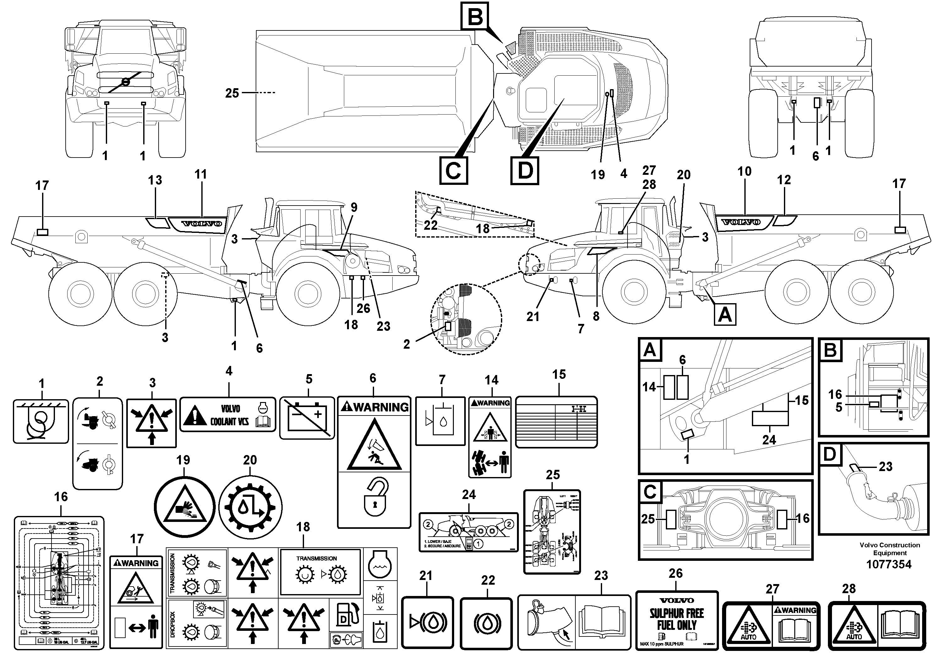 Cylinder Block VOE16812475 VOLVO