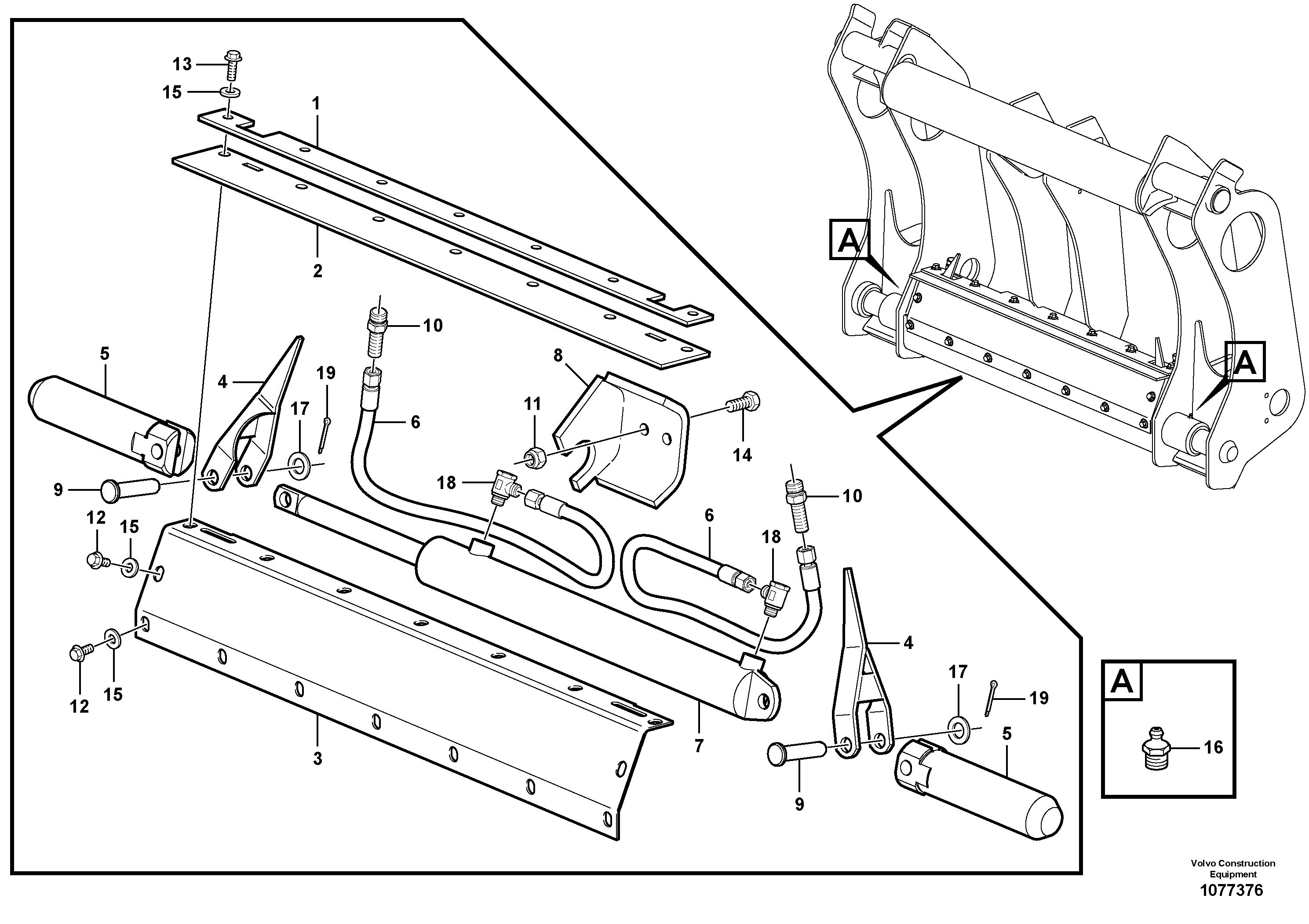 Peg, smooth VOE15208240 VOLVO