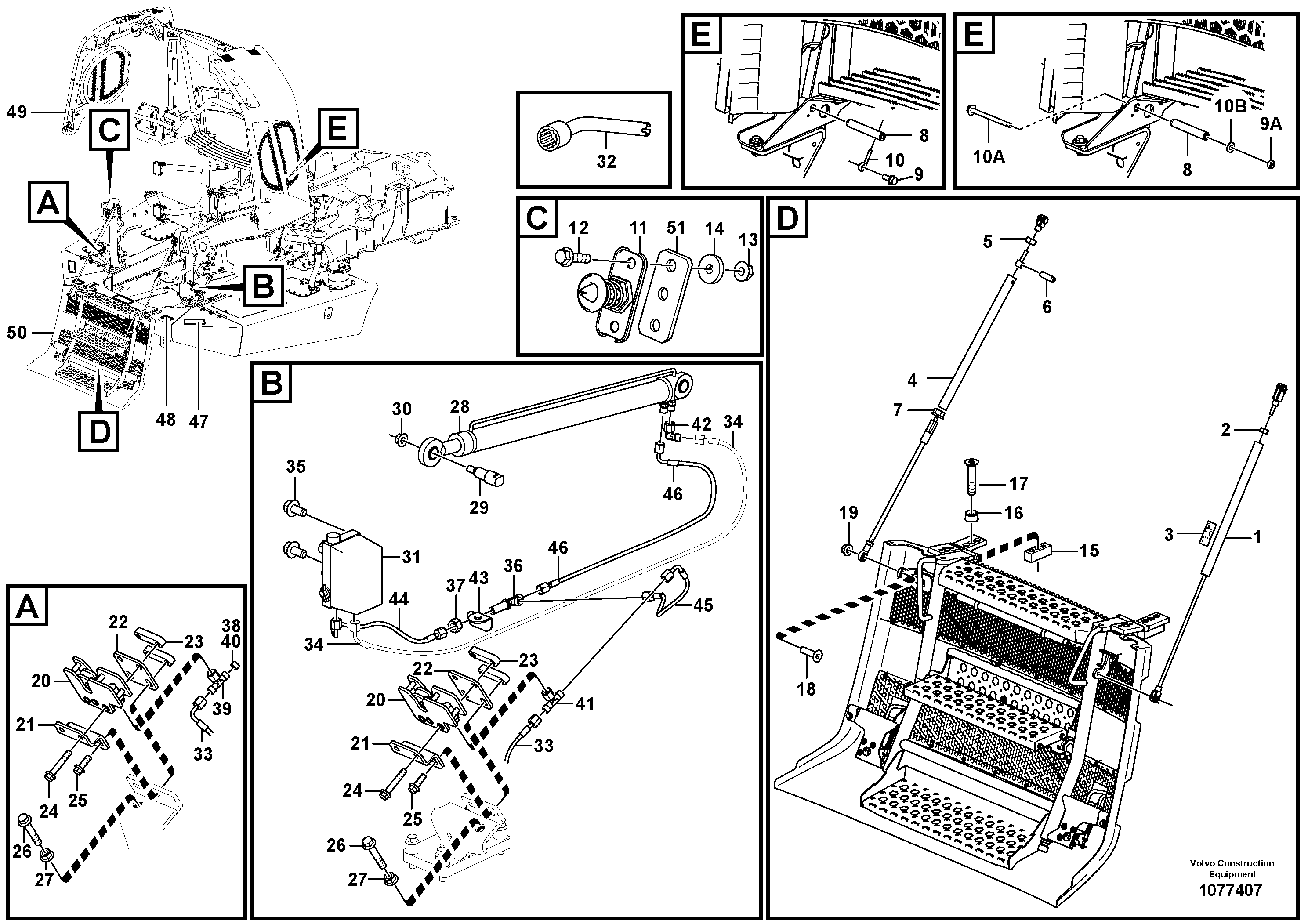 Timing gear casing VOE16832809 VOLVO