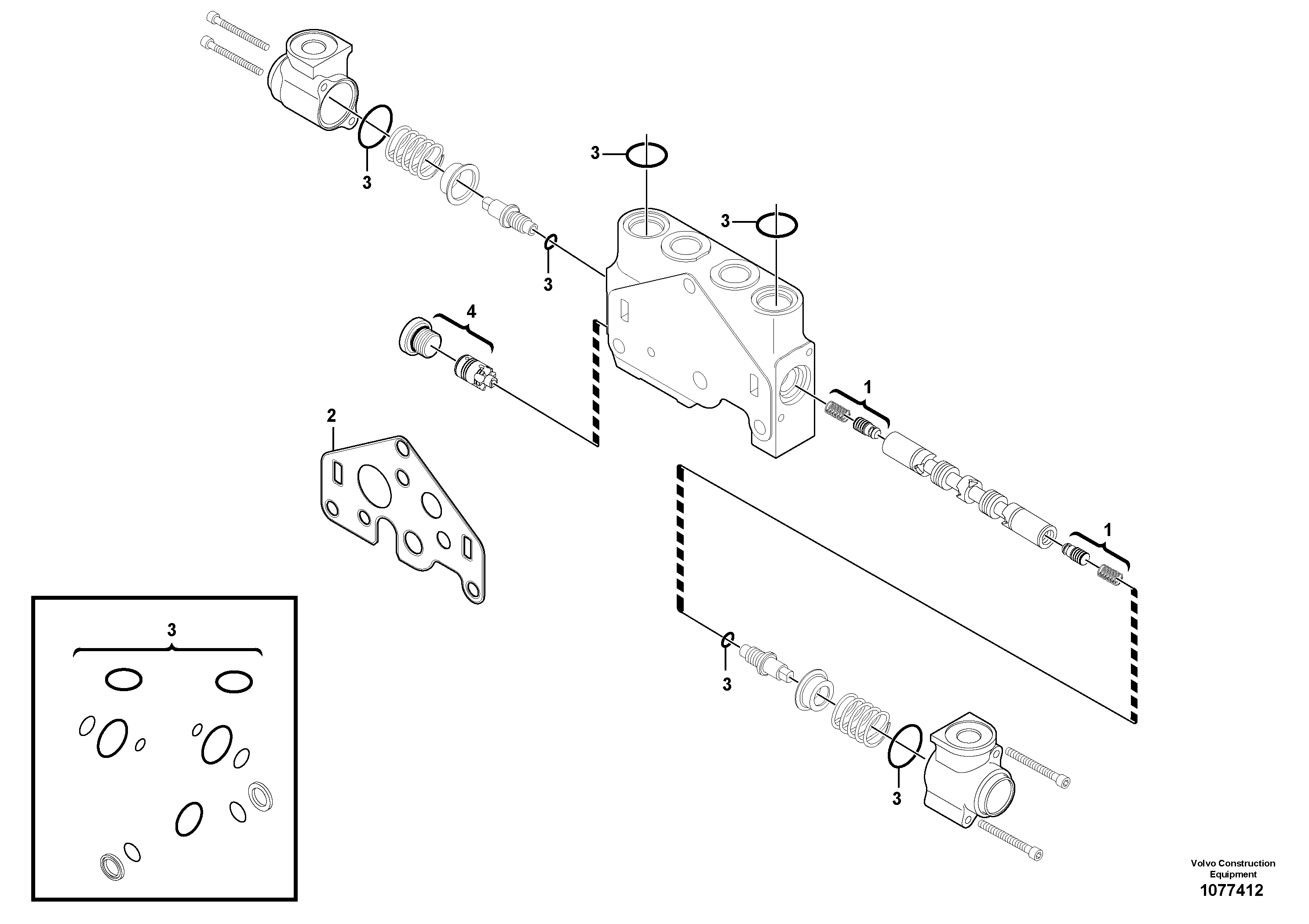 Водяной насос VOE17410883 VOLVO
