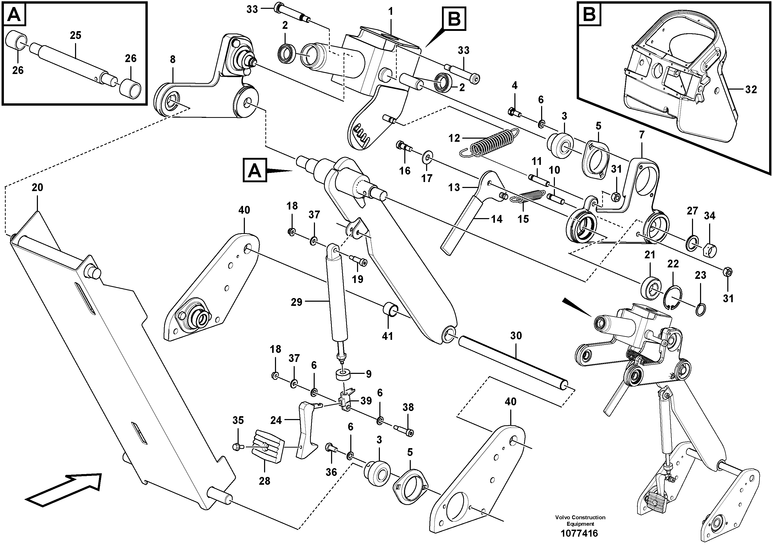 Five-way Union VOE15428684 VOLVO