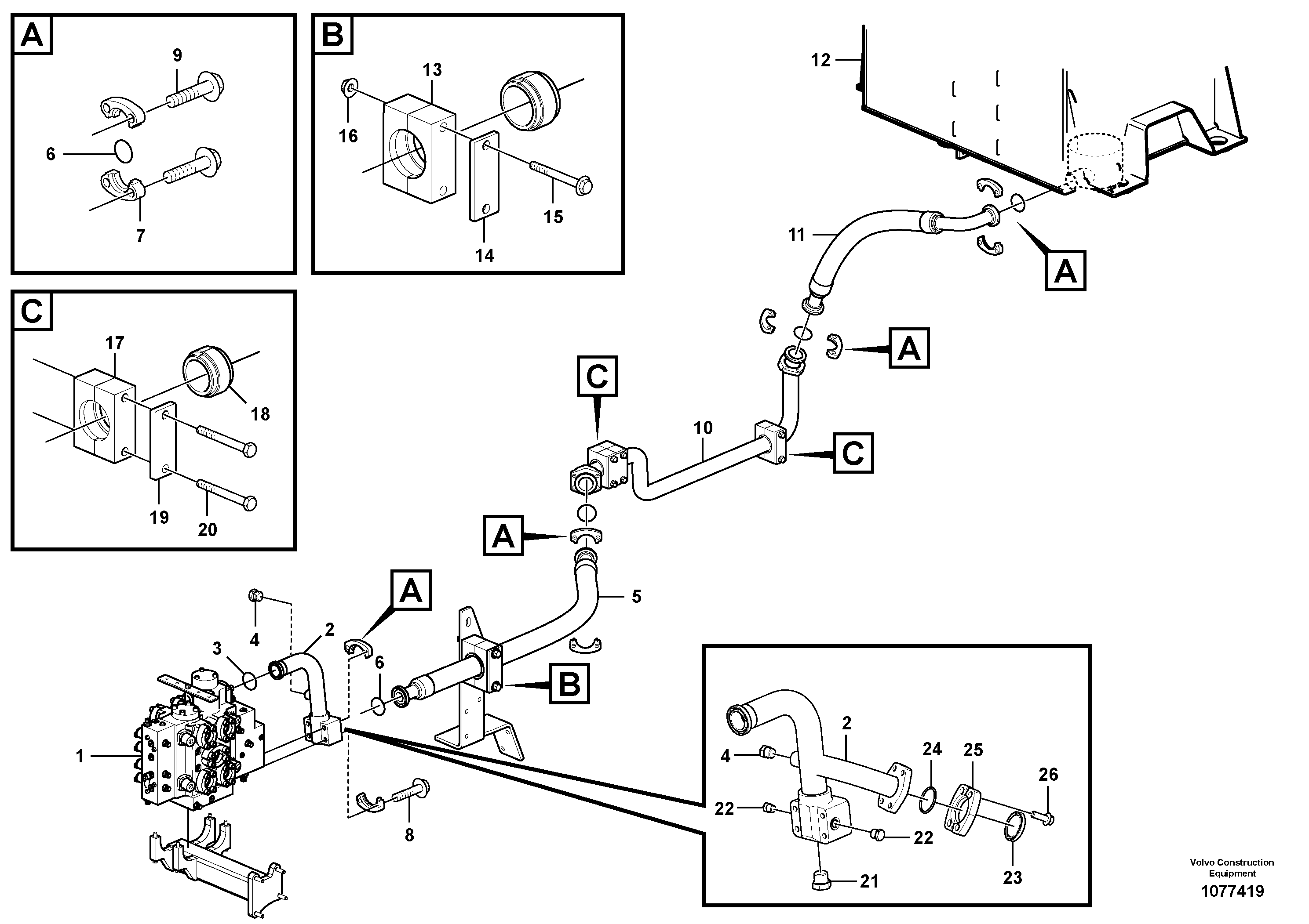 Fuel miser valve VOE15016797 VOLVO